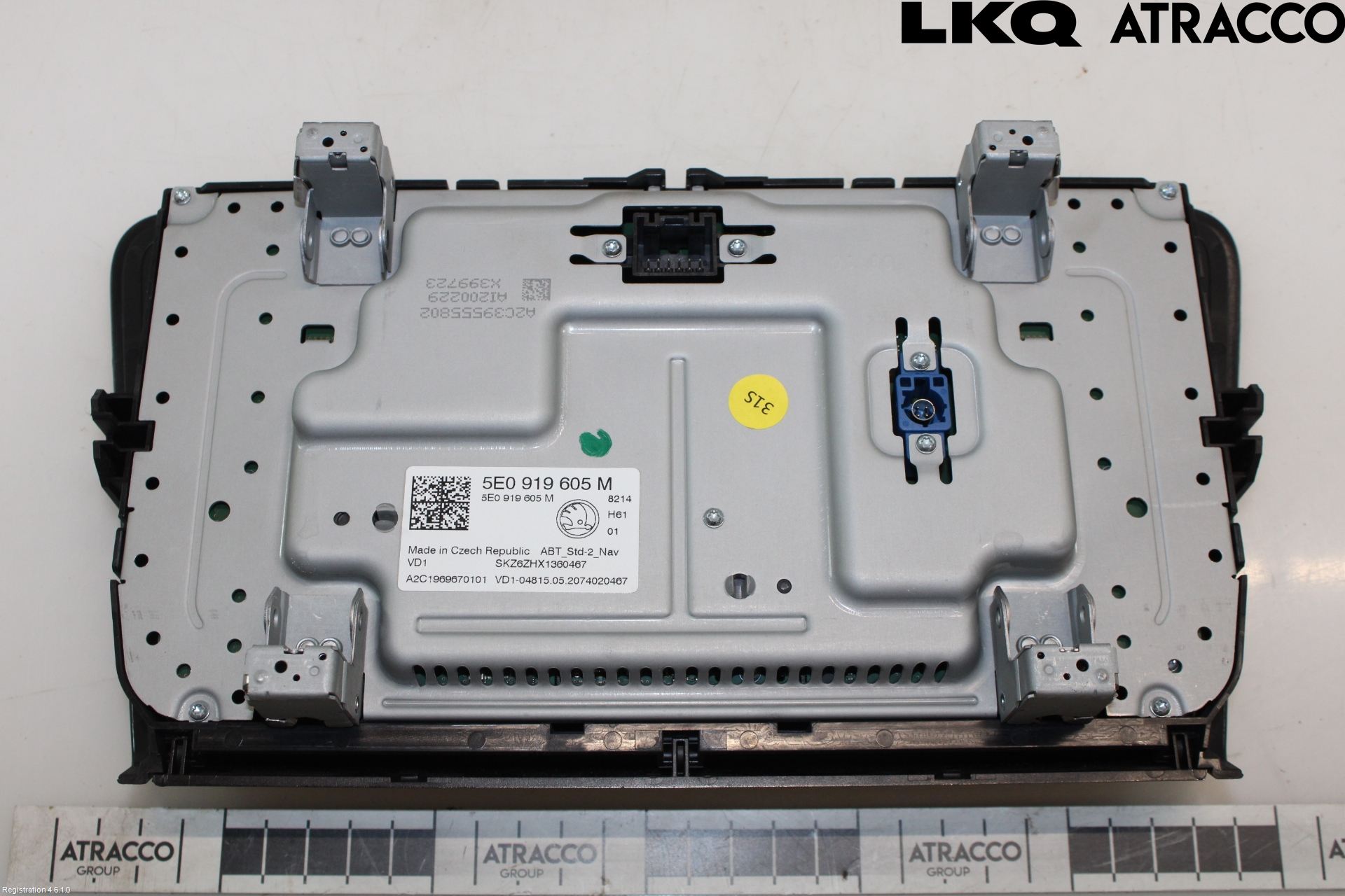 Skoda OCTAVIA (NX) 20- Multifunktionsdisplay