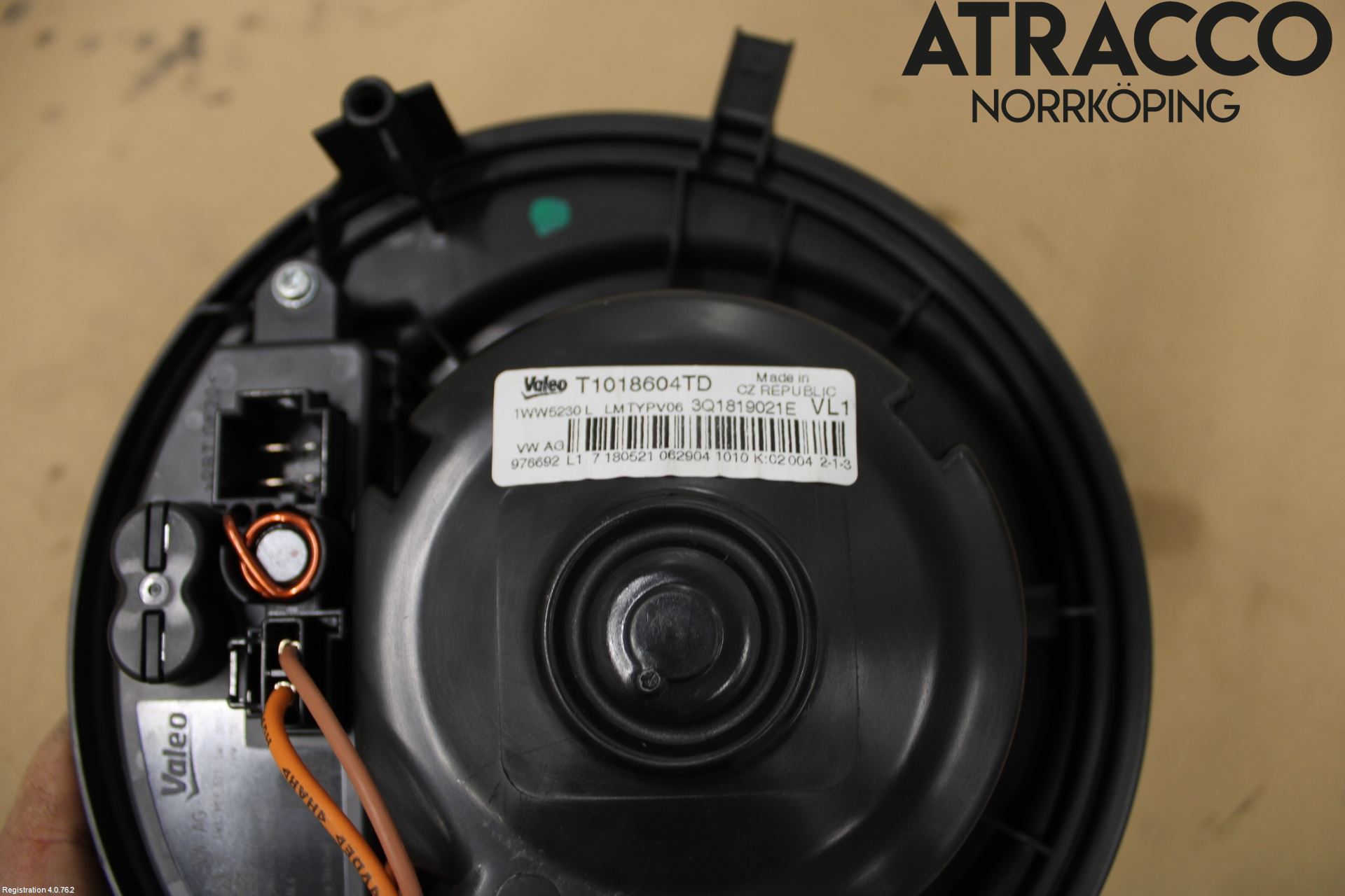 Volkswagen VW ARTEON 17- Värmefläkt