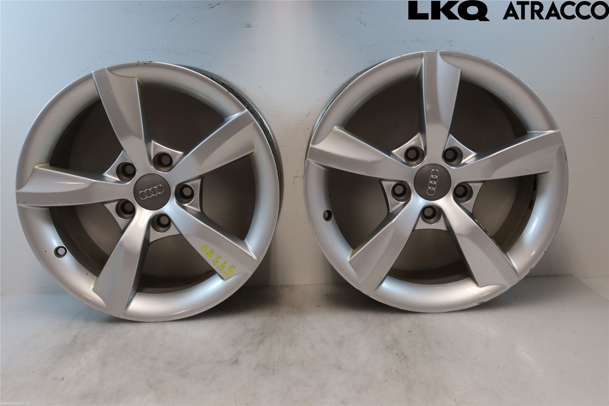 Audi A4/S4 08-11 Fälgsats Aluminium