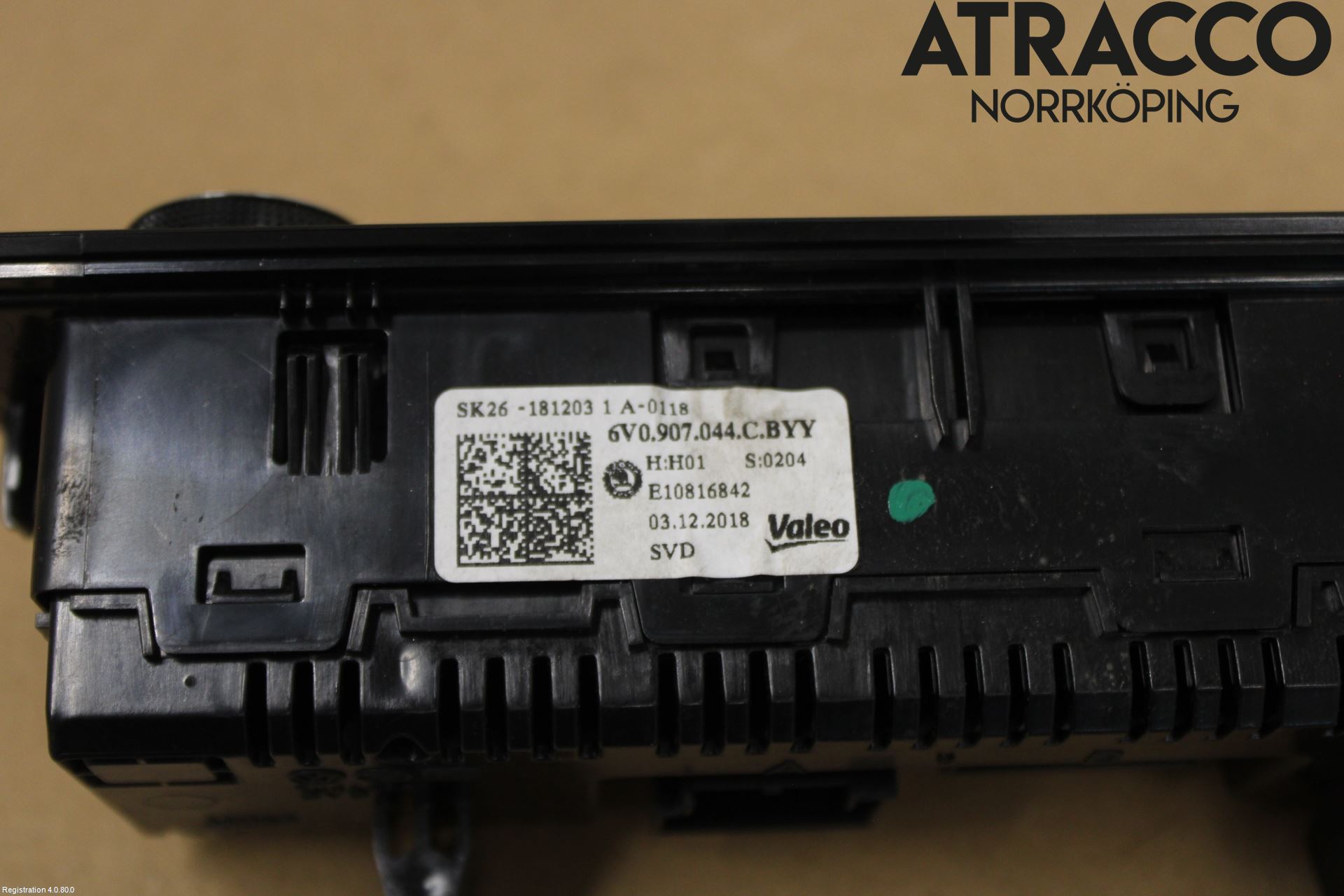 Skoda FABIA 15-21 Värmereglage