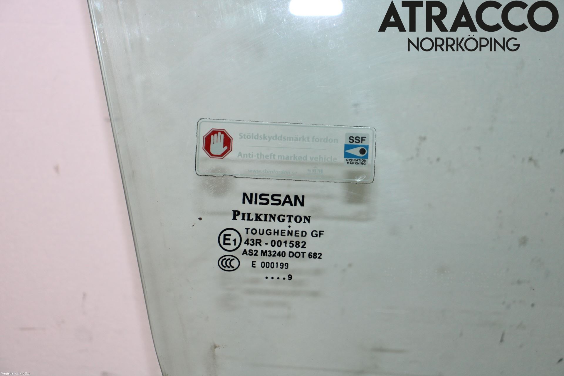 Nissan QASHQAI   07-10 Dörruta Fram Höger