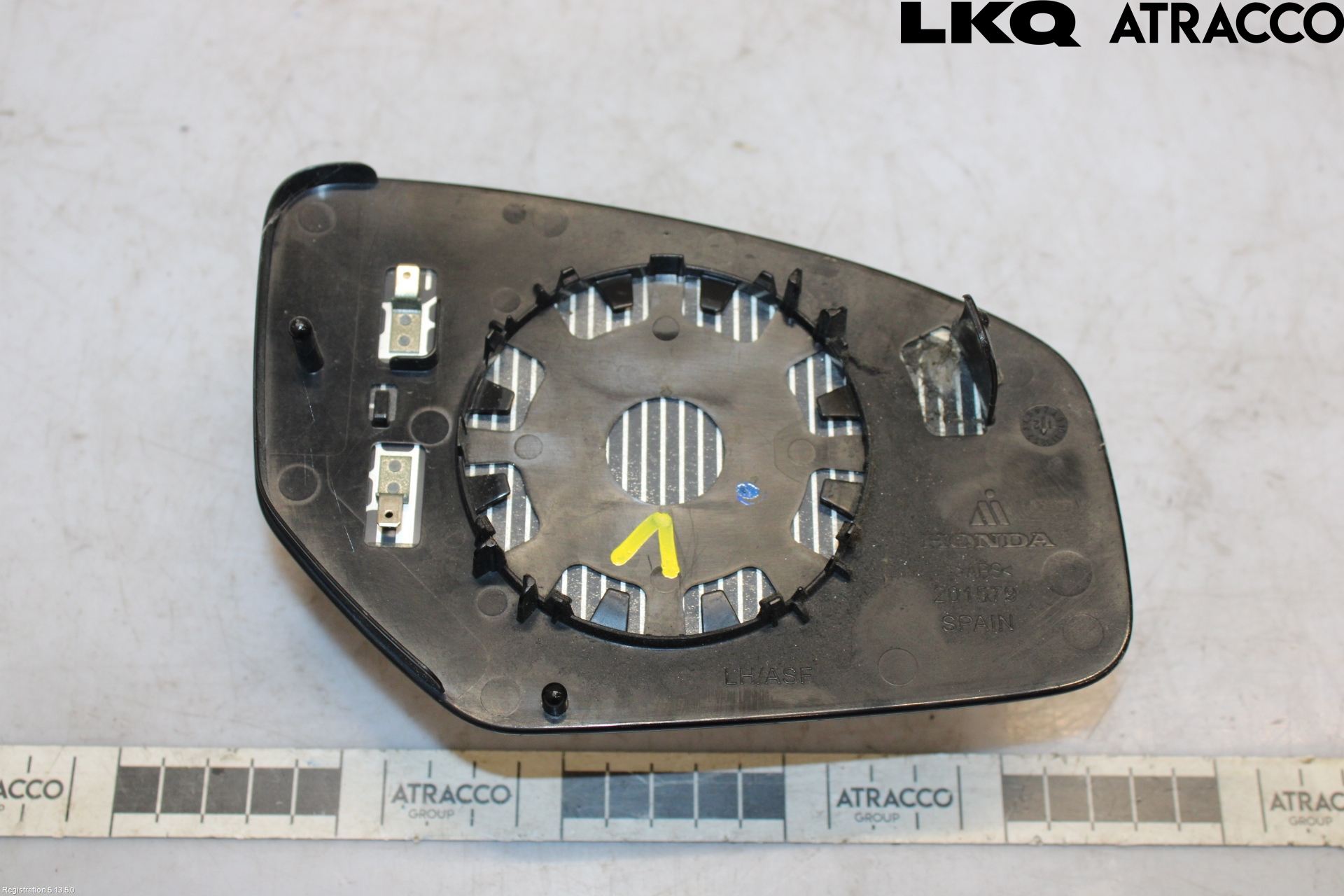 Honda CIVIC 12-16 Spegelglas Vä