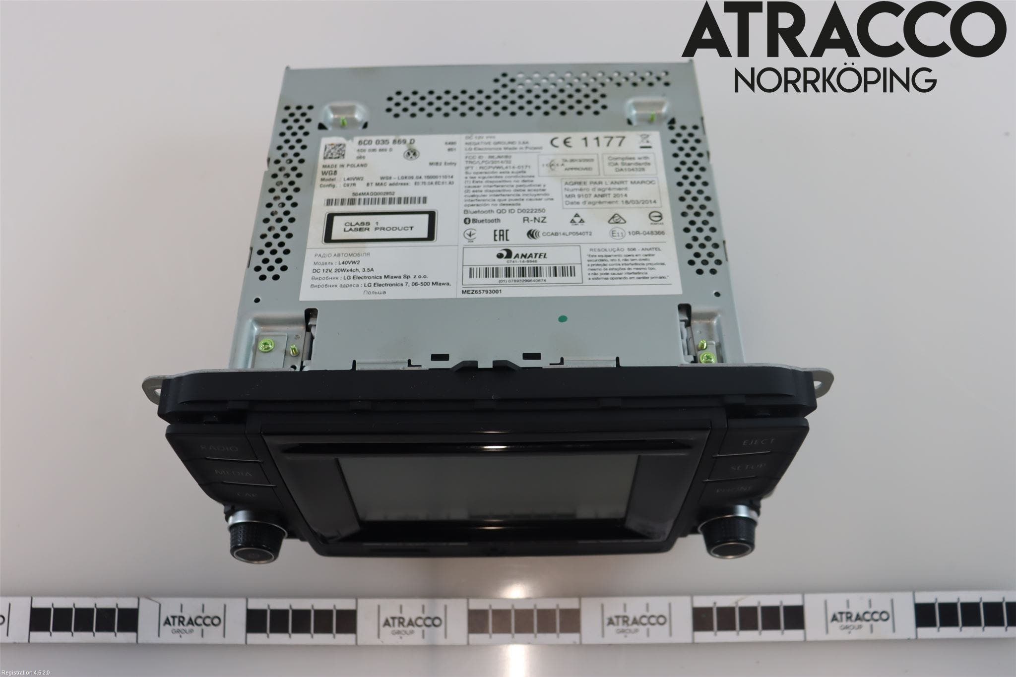 Volkswagen VW POLO 10-17 Cd Radio - Multimediapanel