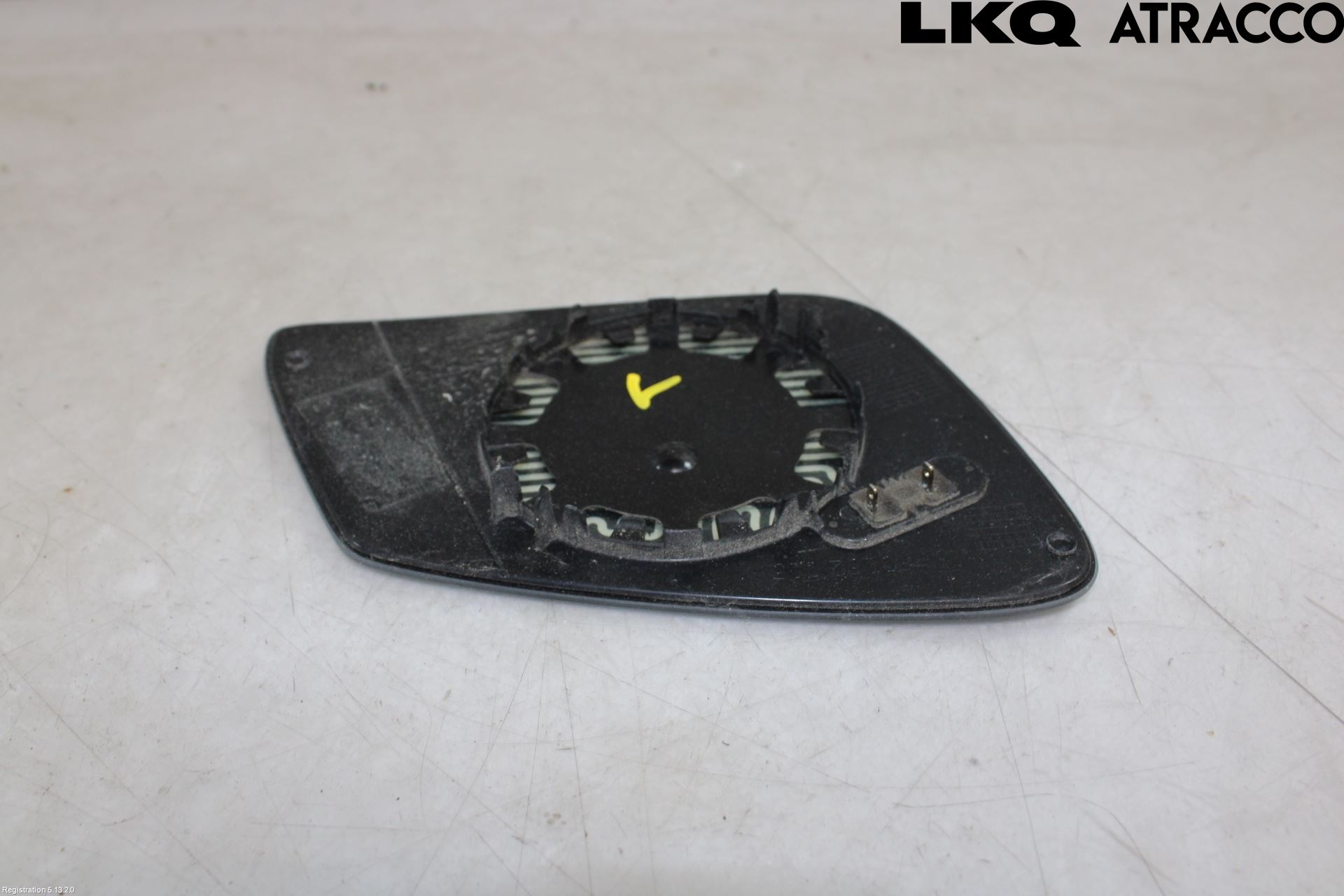 BMW 5 F10/F11/F18 09-17 Spegelglas Vä