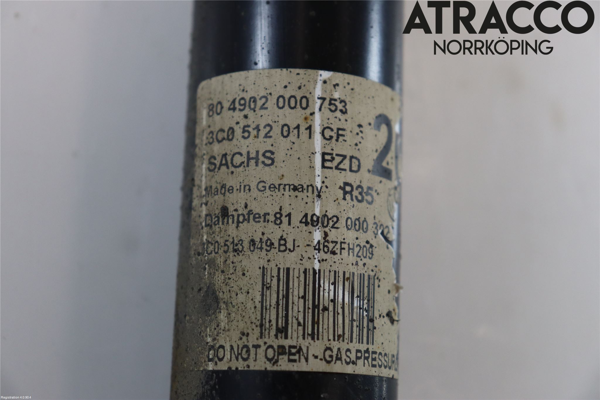 Volkswagen VW PASSAT 05-11 Stötdämpare Bak