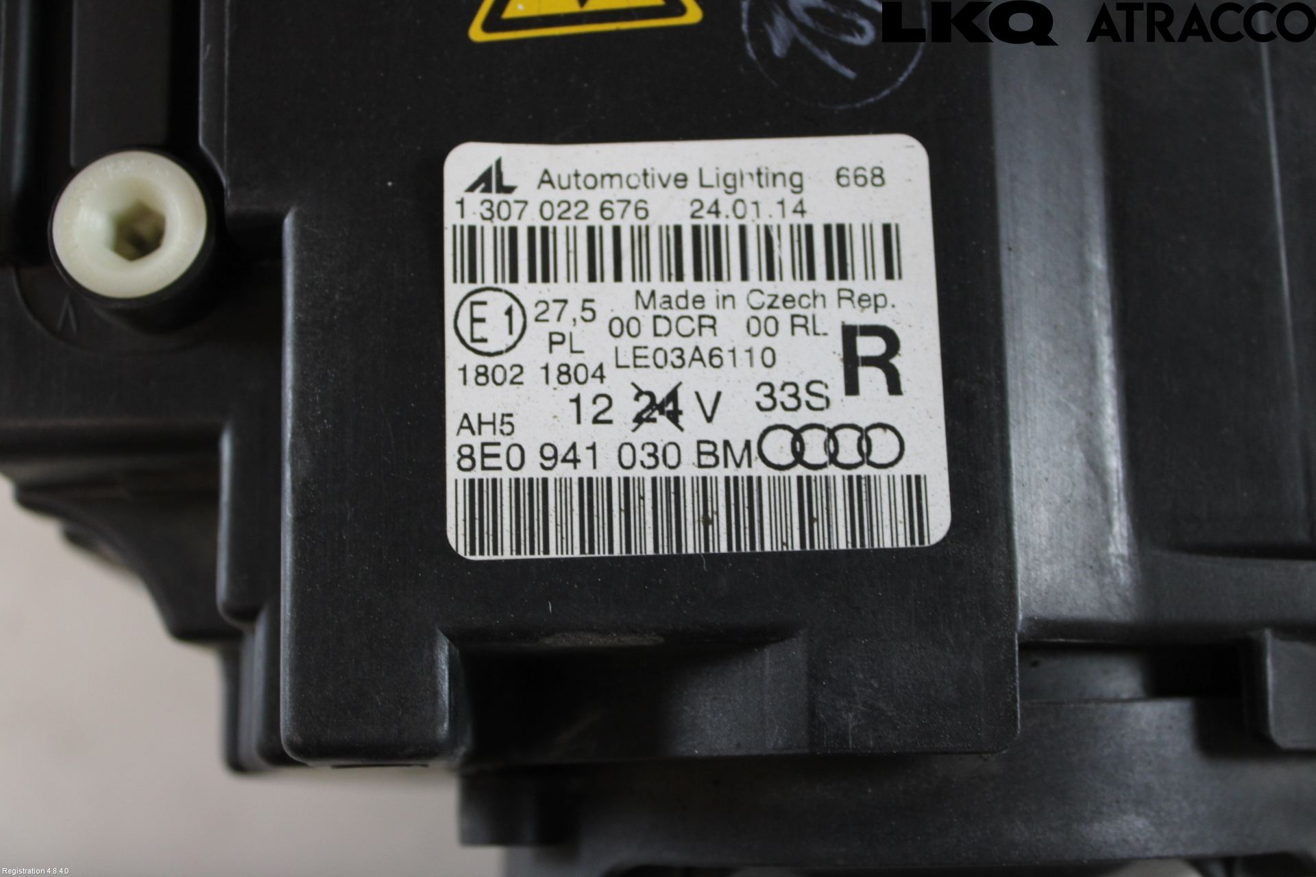 Audi A4/S4 05-07 Strålkastare Höger