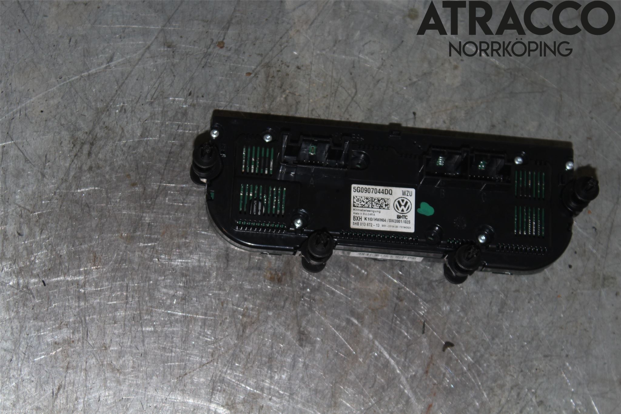 Volkswagen VW PASSAT 15-19 Värmereglage