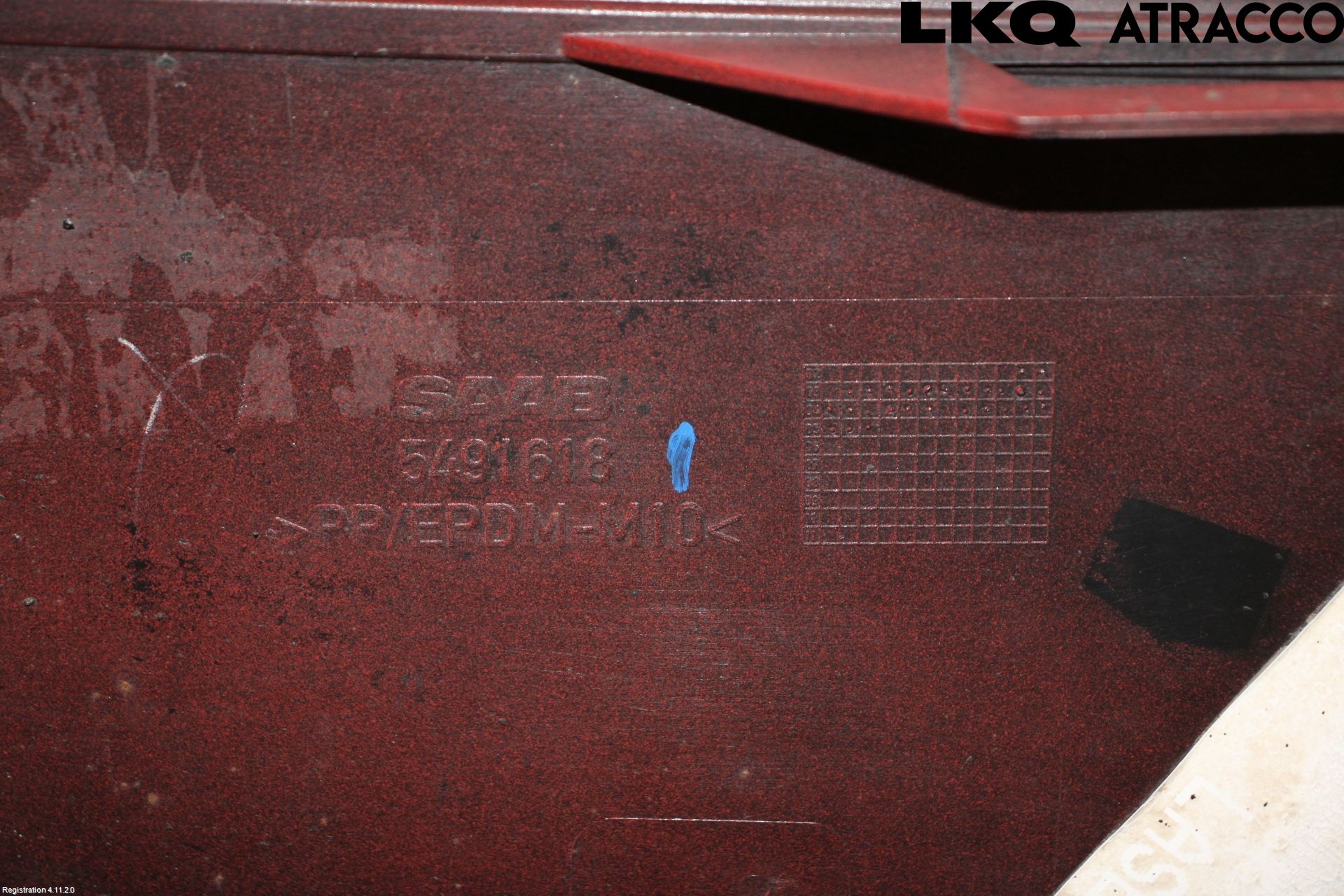 Saab 9-5 -05 Stötfångarbeklädnad Bak