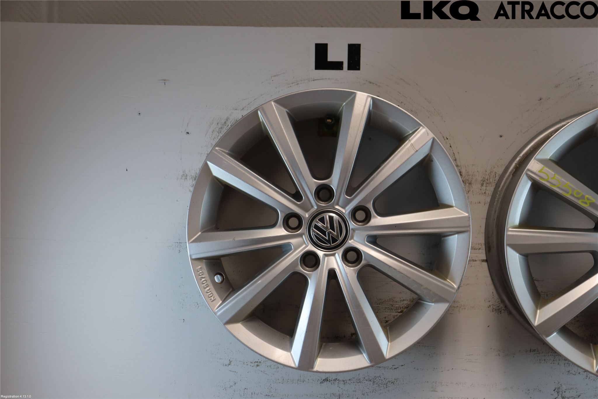 Volkswagen VW GOLF SPORTSVAN 15-20 Fälgsats Aluminium
