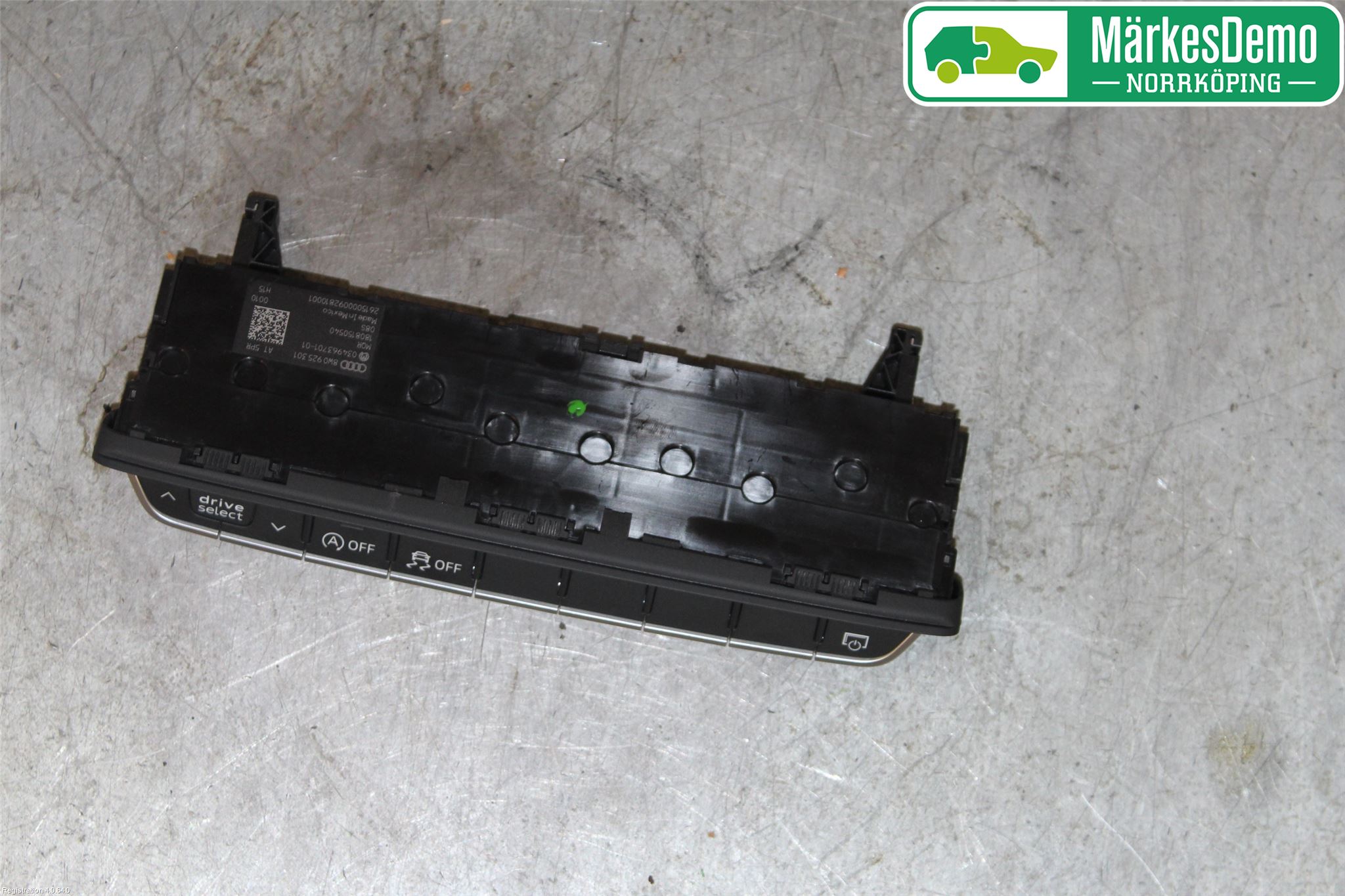 Audi A4/S4 B9 16-19 Strömställare Multifunktion