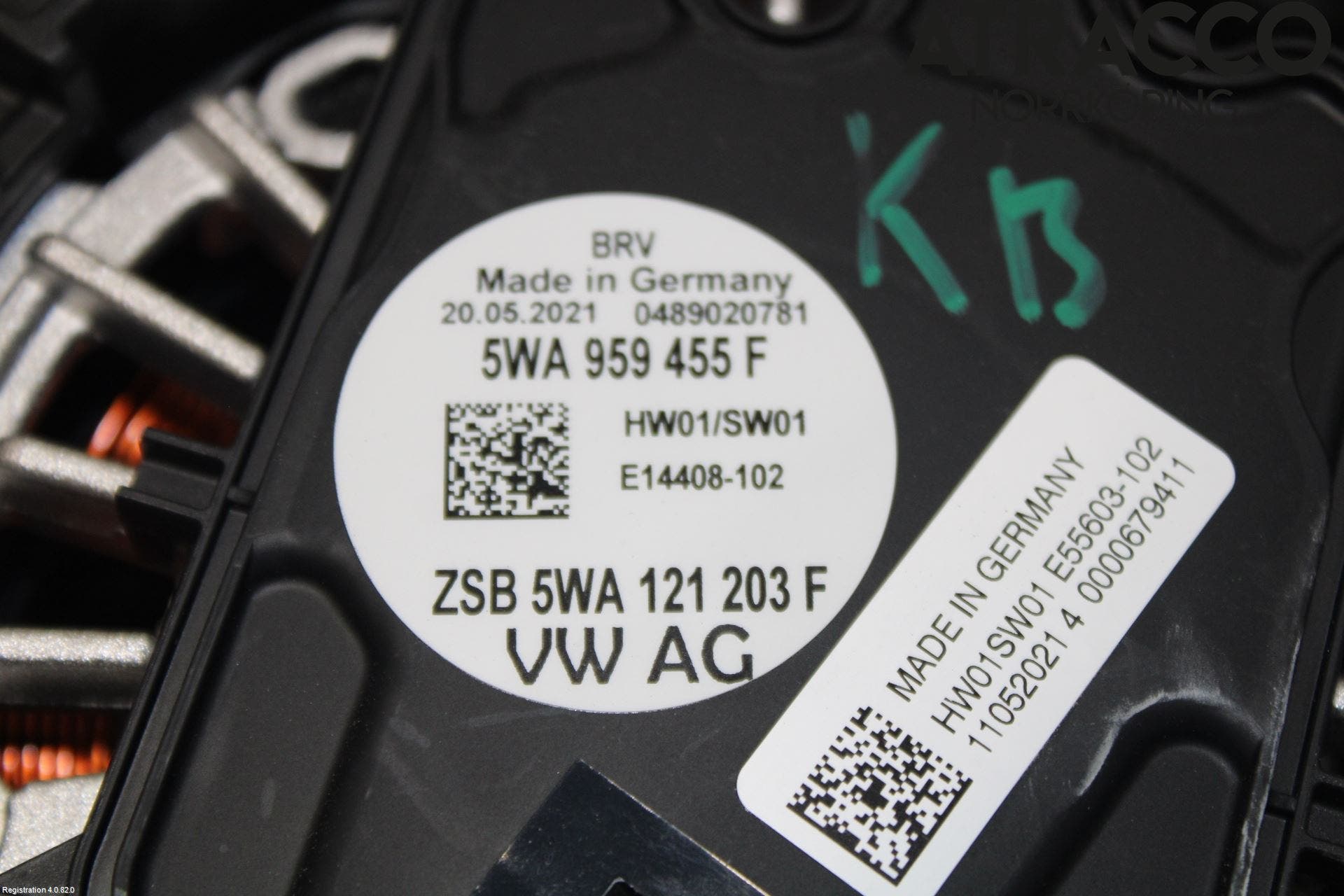 Seat LEON 20- Kylfläkt El