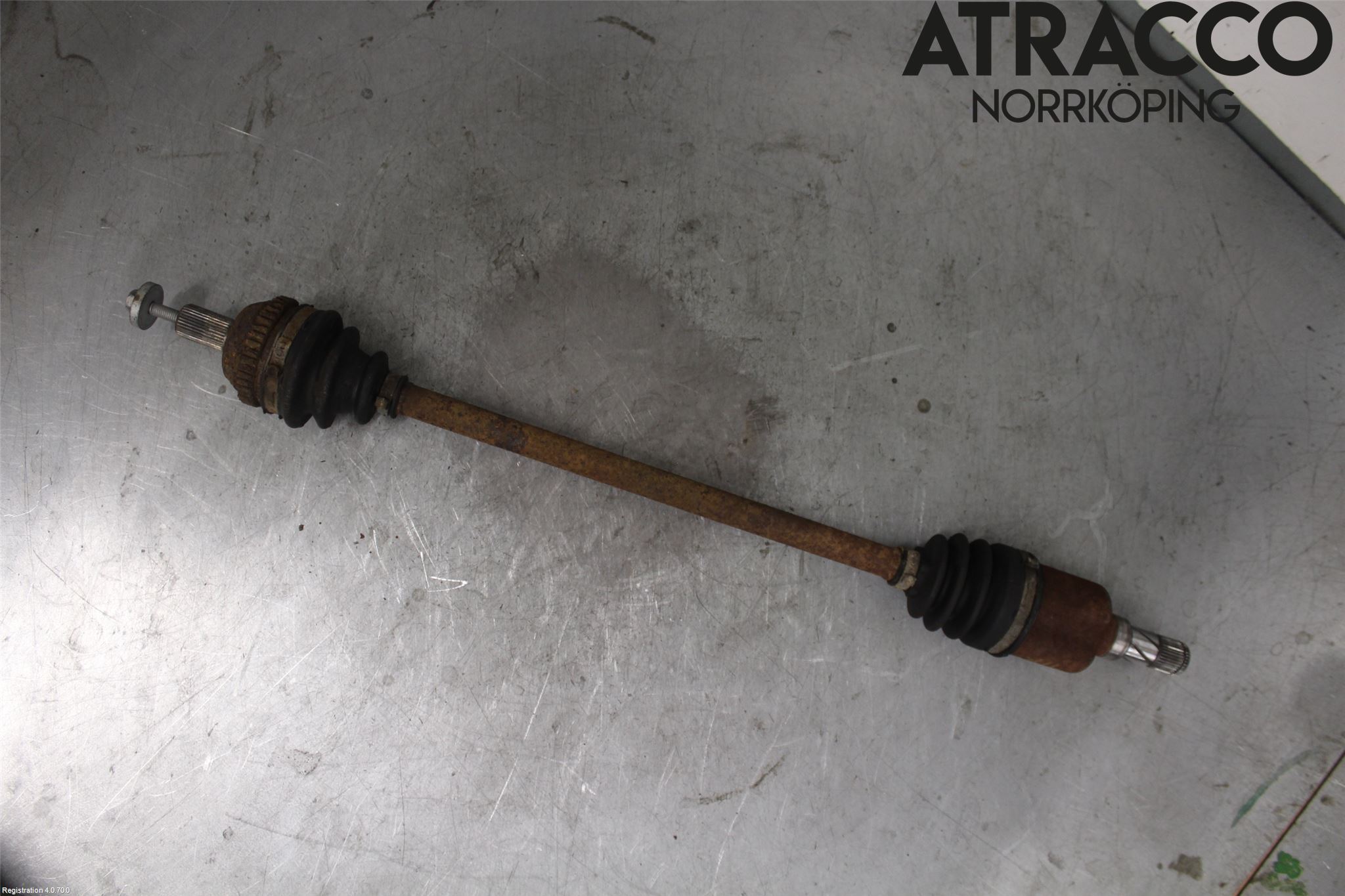 Smart FORTWO II 07-14 Drivaxel Bak Höger