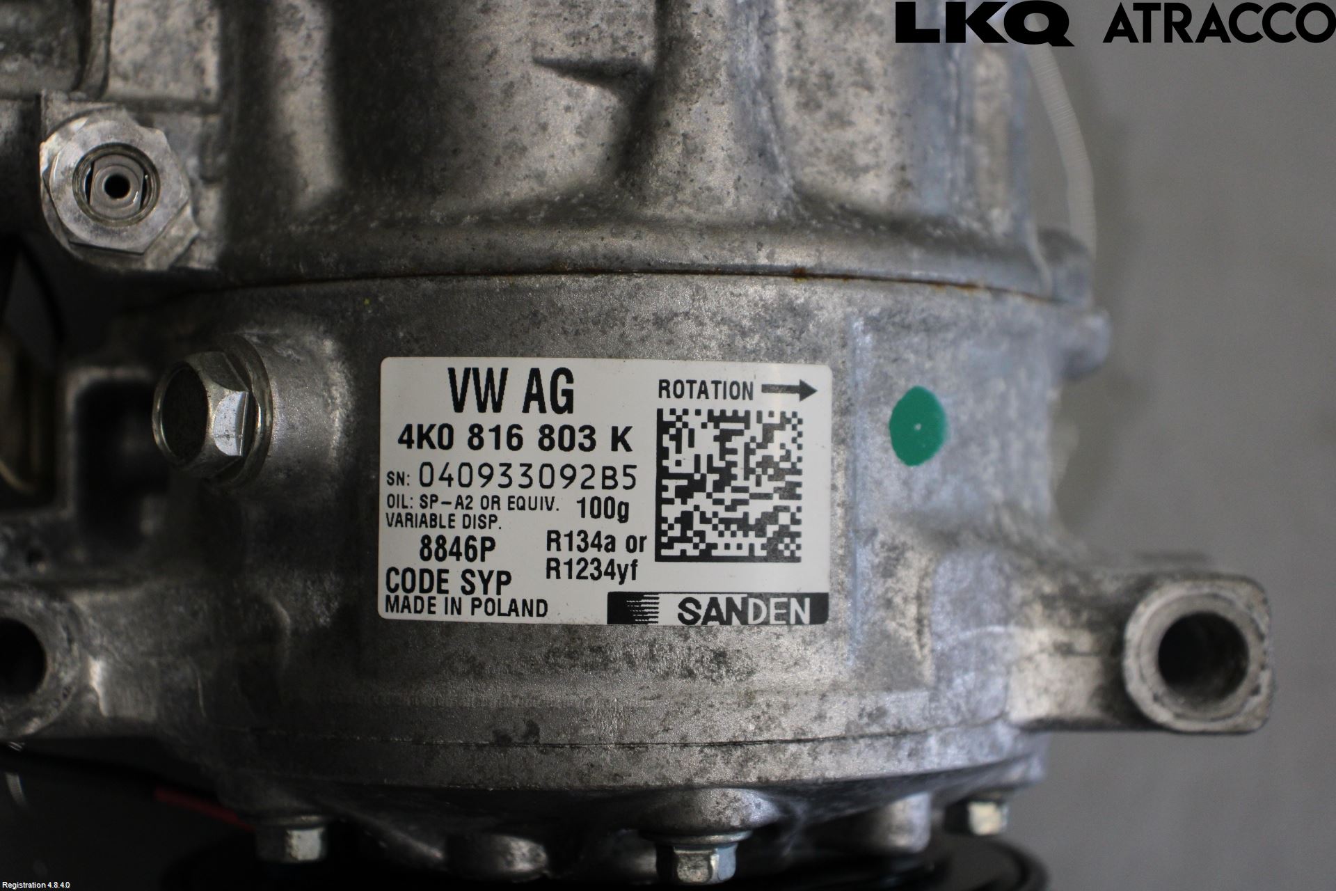 Audi A6 F2/C8 19- Ac Kompressor