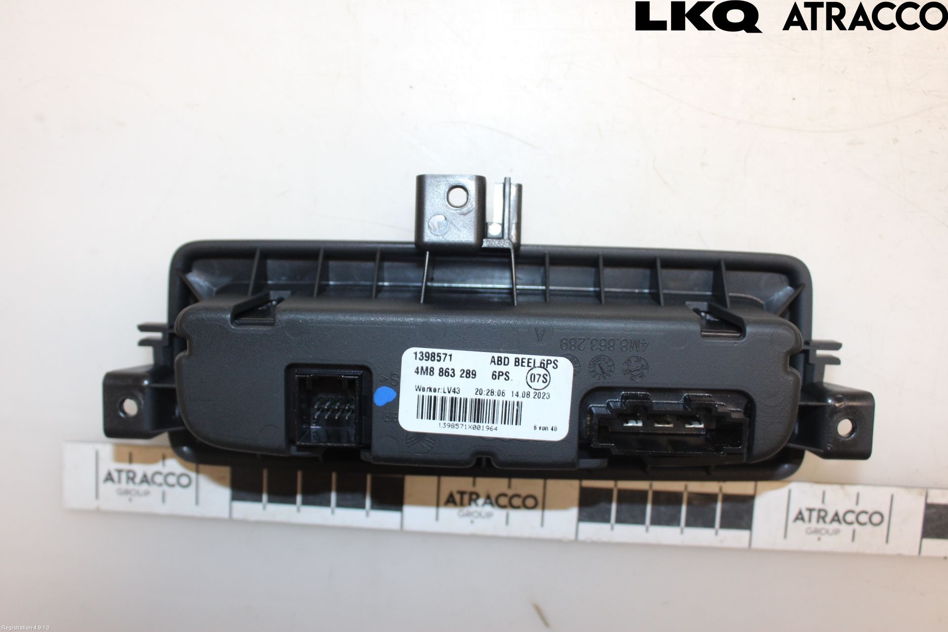 Audi Q7/SQ7 Strömställare Stolvärme