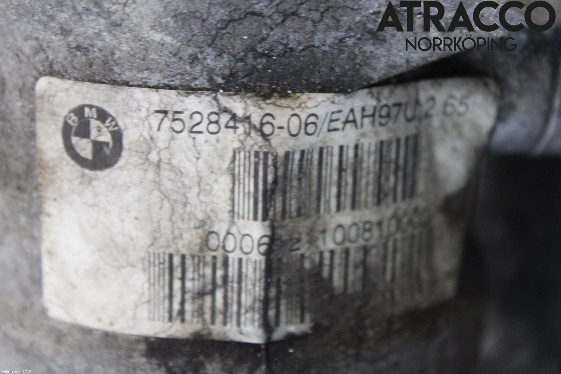 BMW 5 E60/61 Sed/Tou 02-10 Framvagn Diffrential