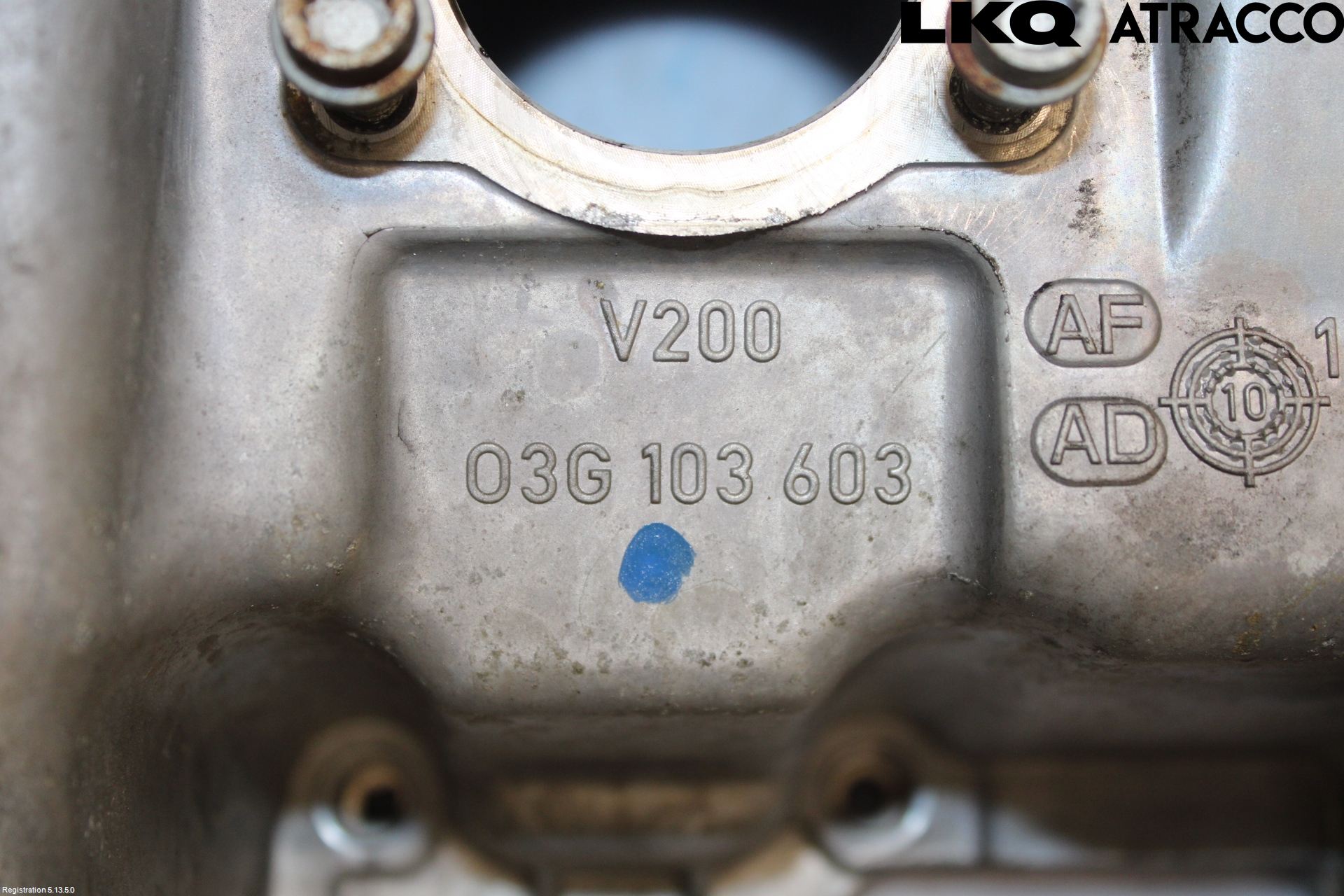 Volkswagen VW GOLF VI 09-13 Oljetråg