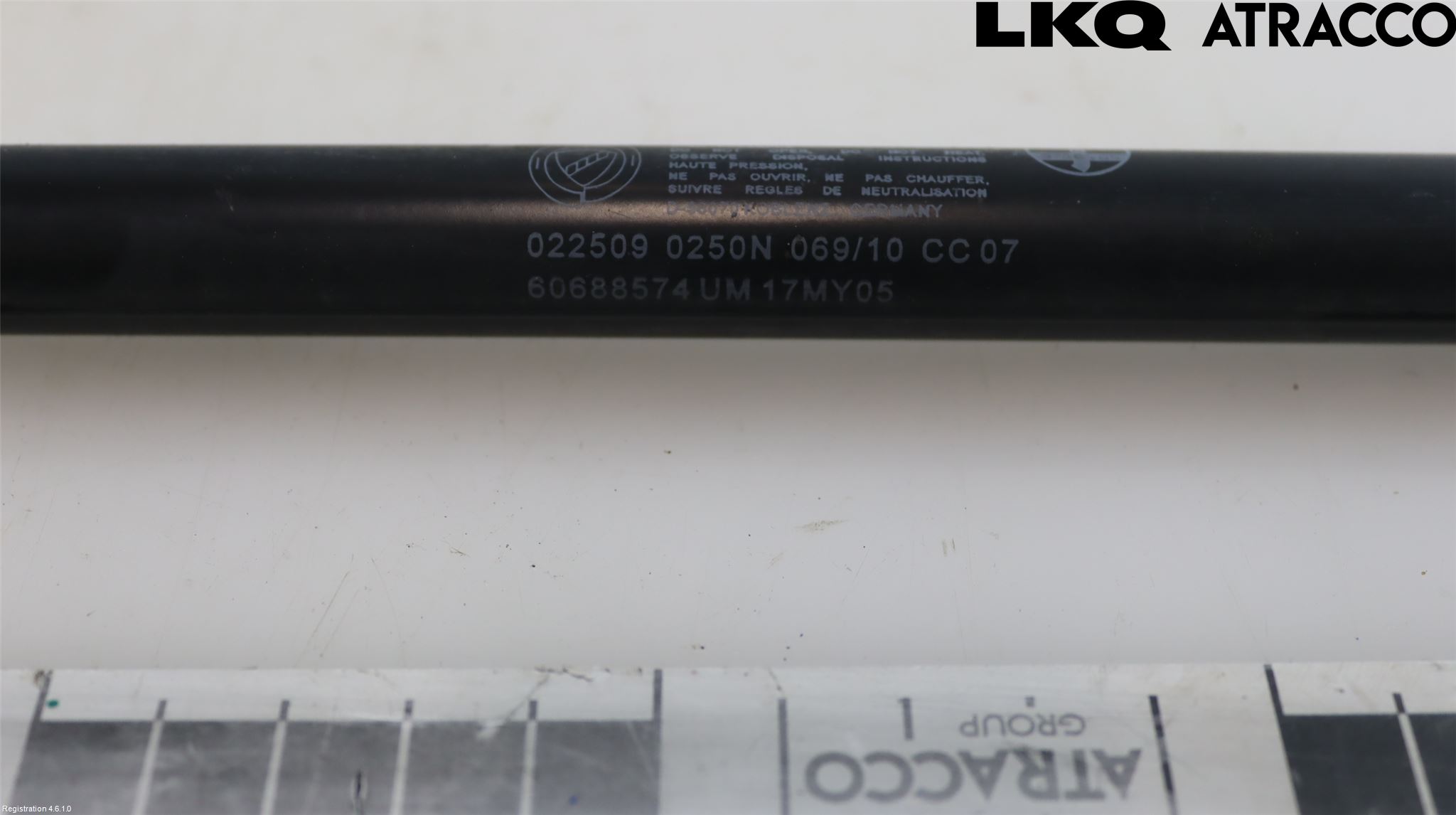 Alfa 159 Gasfjäder Motorhuv