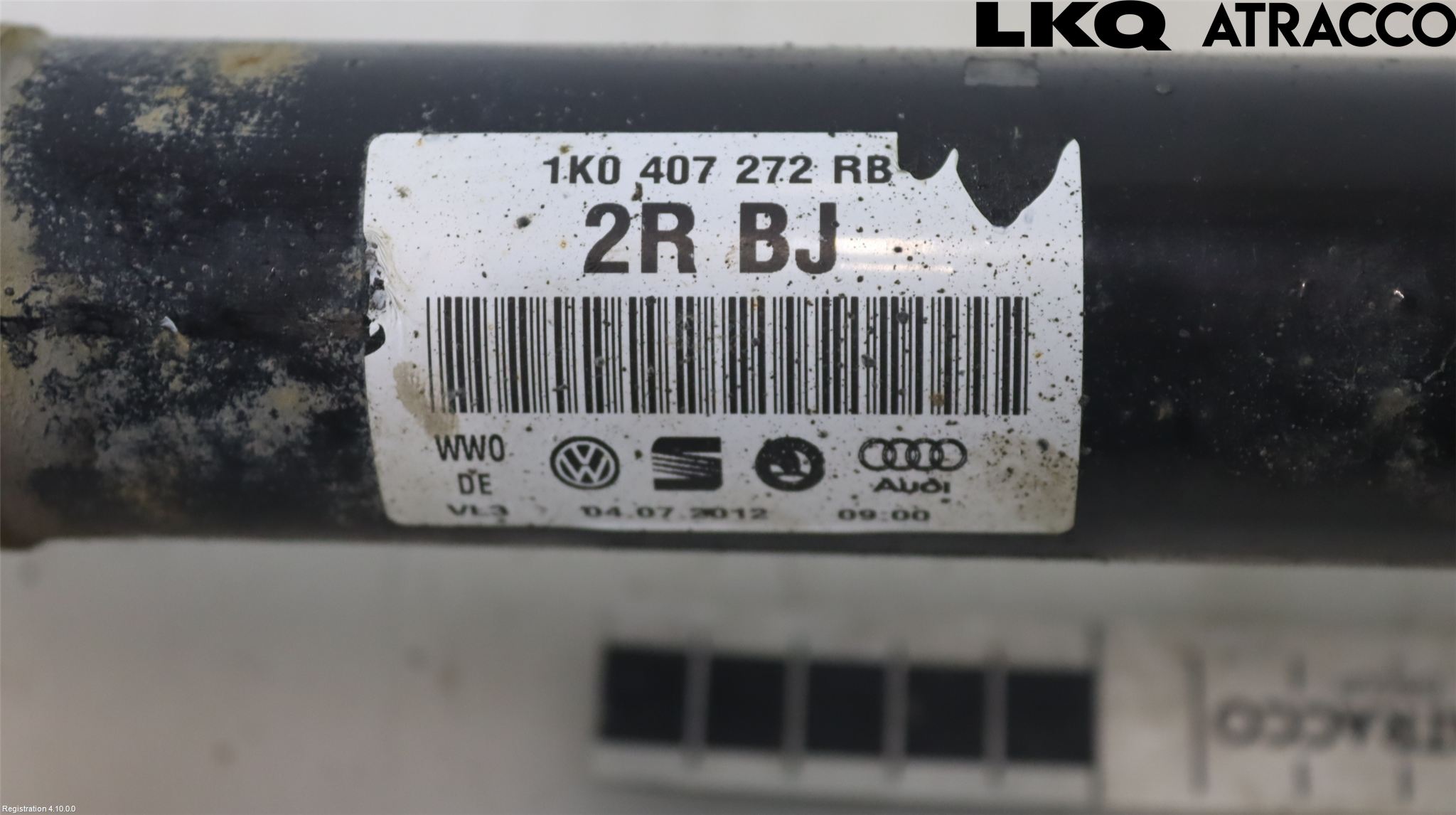 Audi A3/S3 05-13 Drivaxel Fram Höger