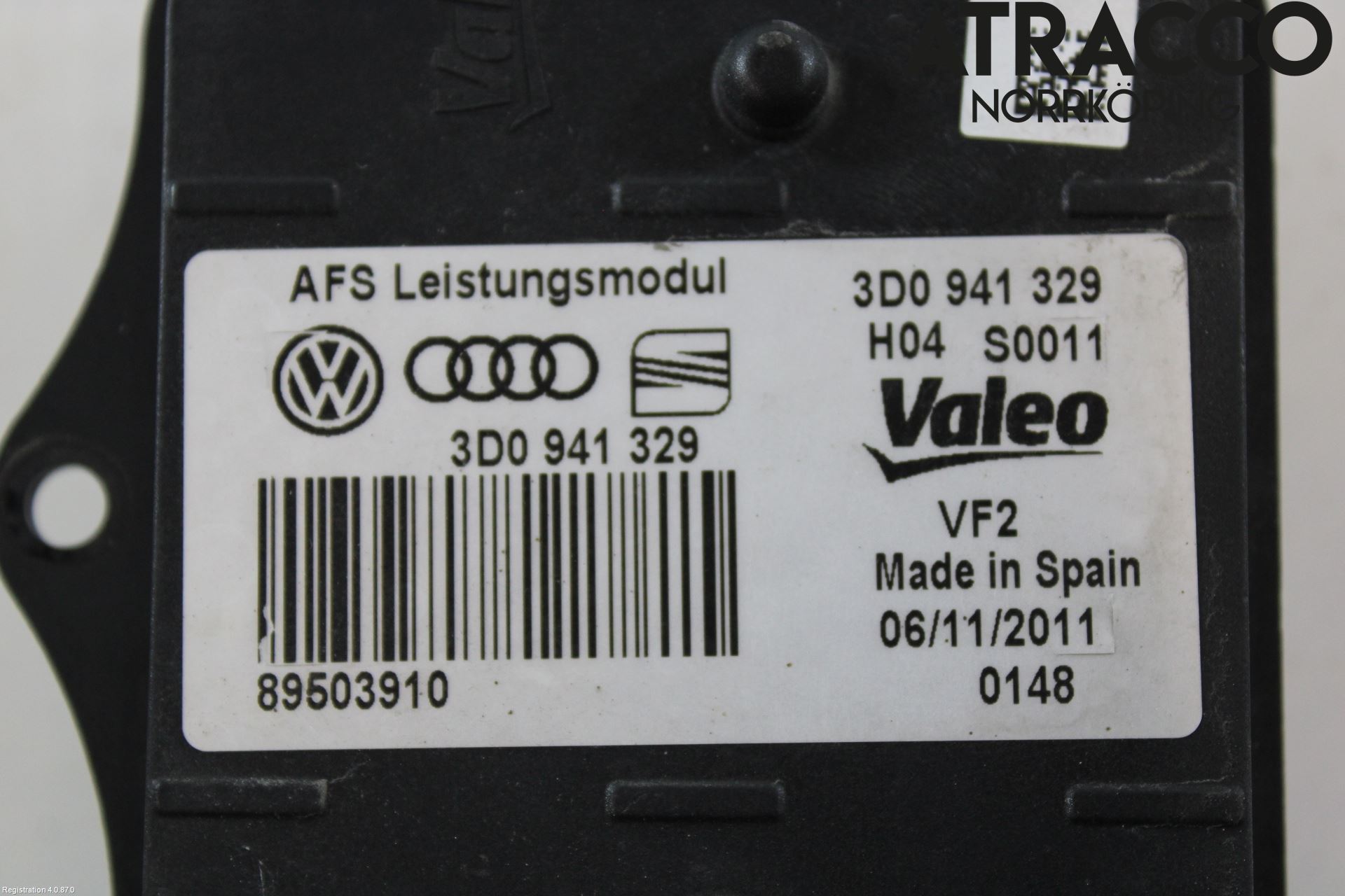 Volkswagen VW PASSAT 11-14 Styrenhet Strålkastare