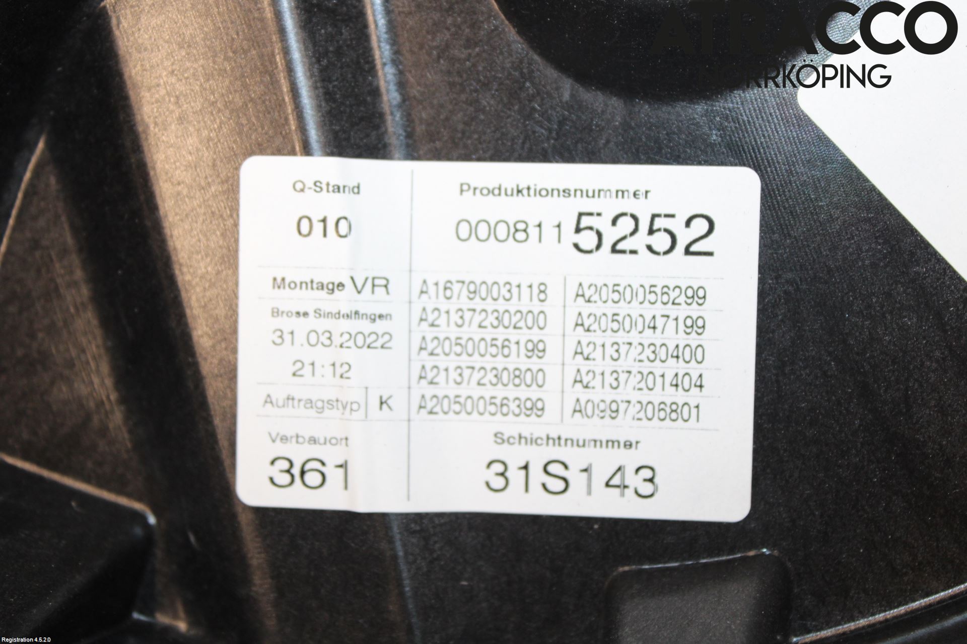 Mercedes-Benz MB E-KLASS (W213) 16-23 Fönsterhiss El Kompl
