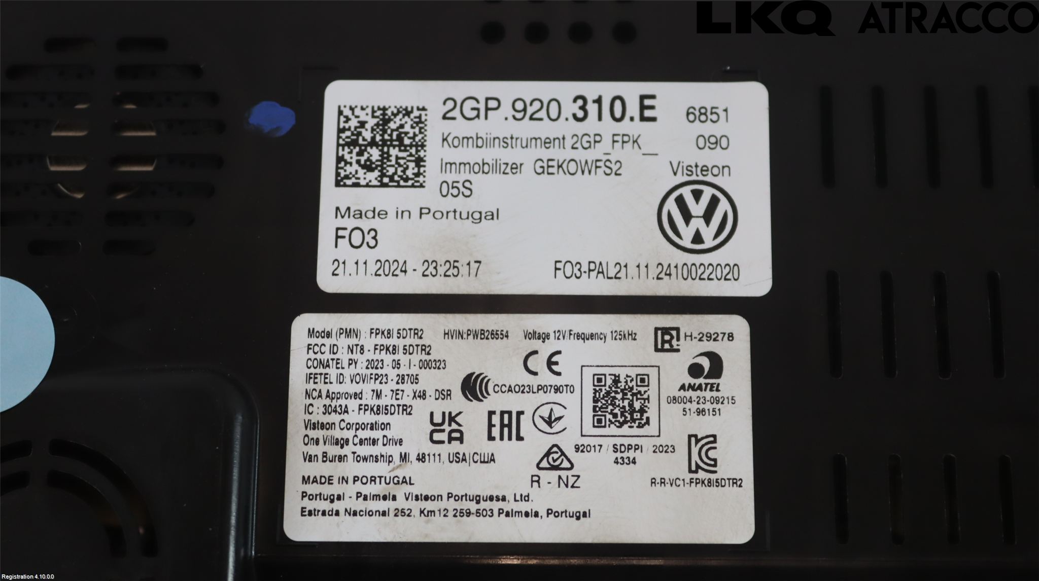 Volkswagen VW T-CROSS 19- Instrument Komb