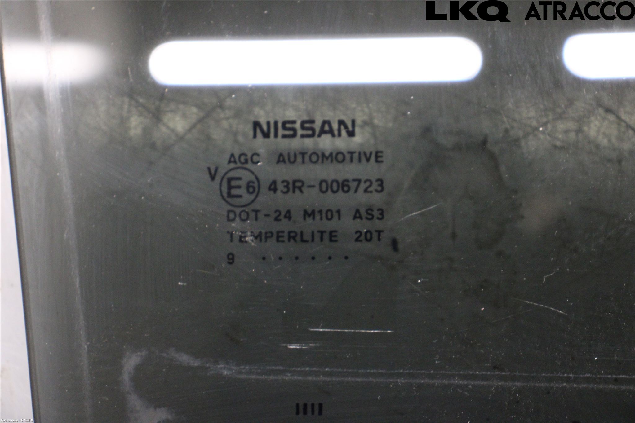 Nissan QASHQAI+2  08-10 Dörruta Bak Höger