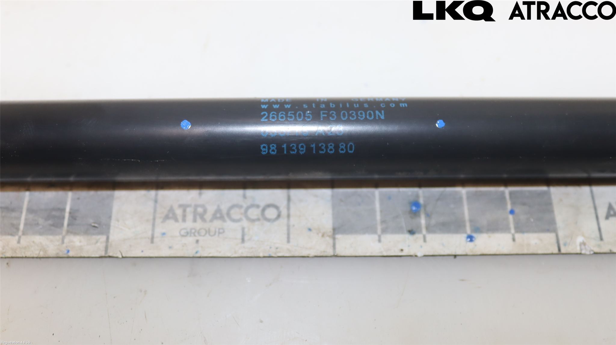 Citroen C4 CACTUS 14-20 Gasfjäder Baklucka