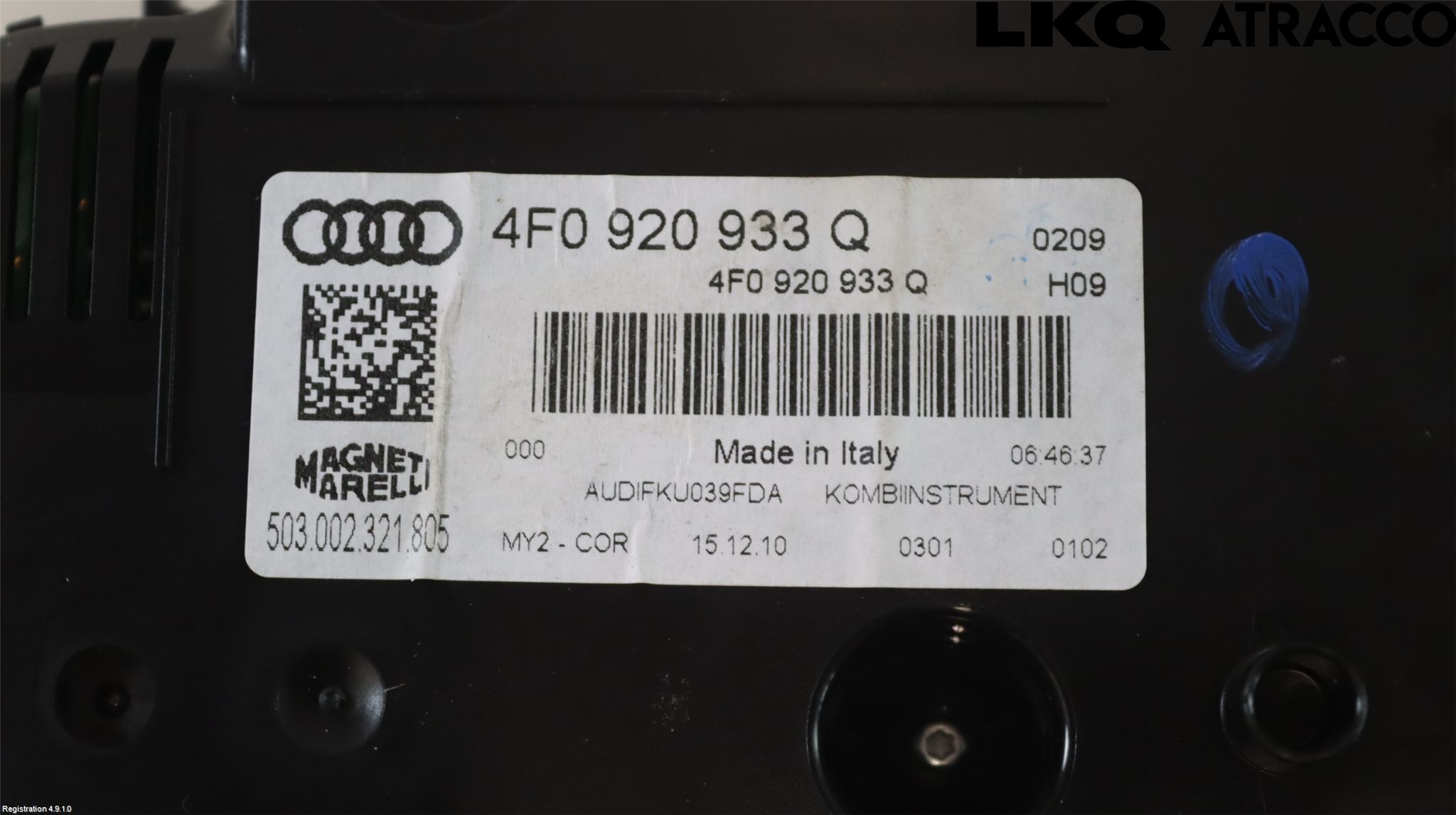 Audi A6/S6     05-11 Instrument Komb