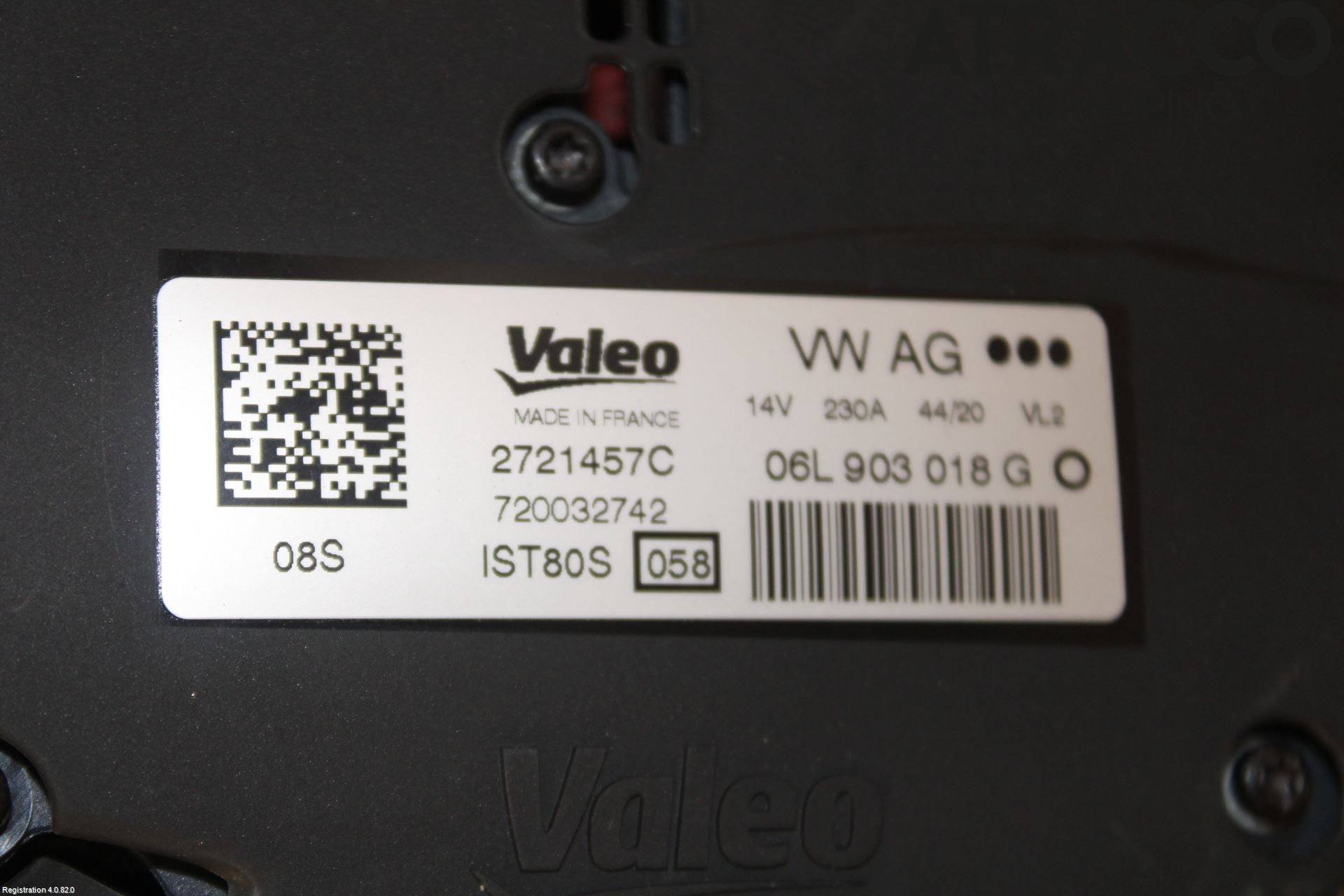 Audi A5 17- Generator