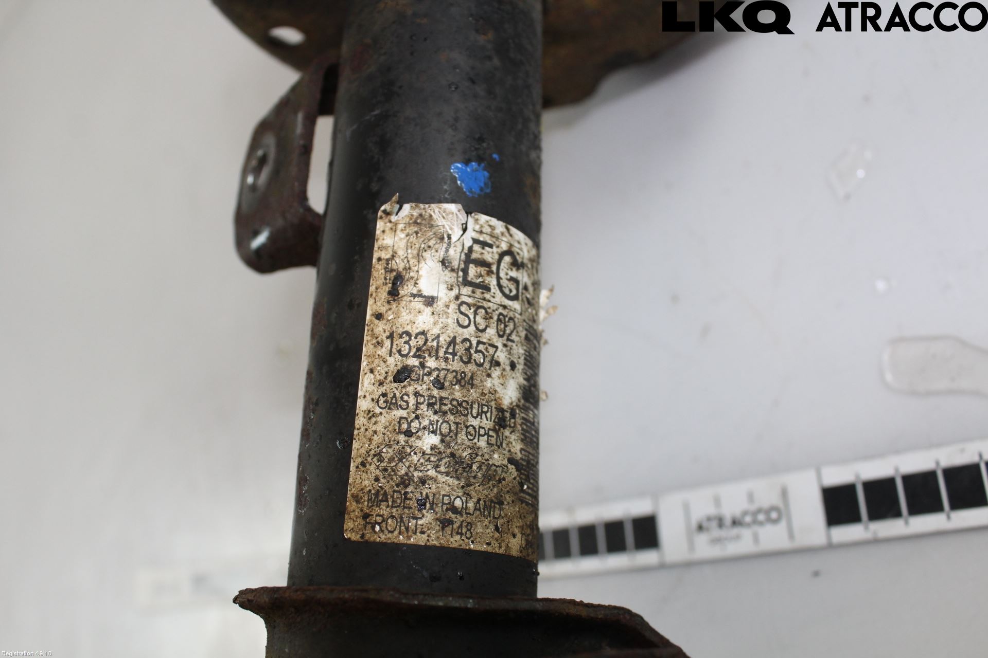 Opel CORSA D 07-14 Fjäderben Fram Vänster