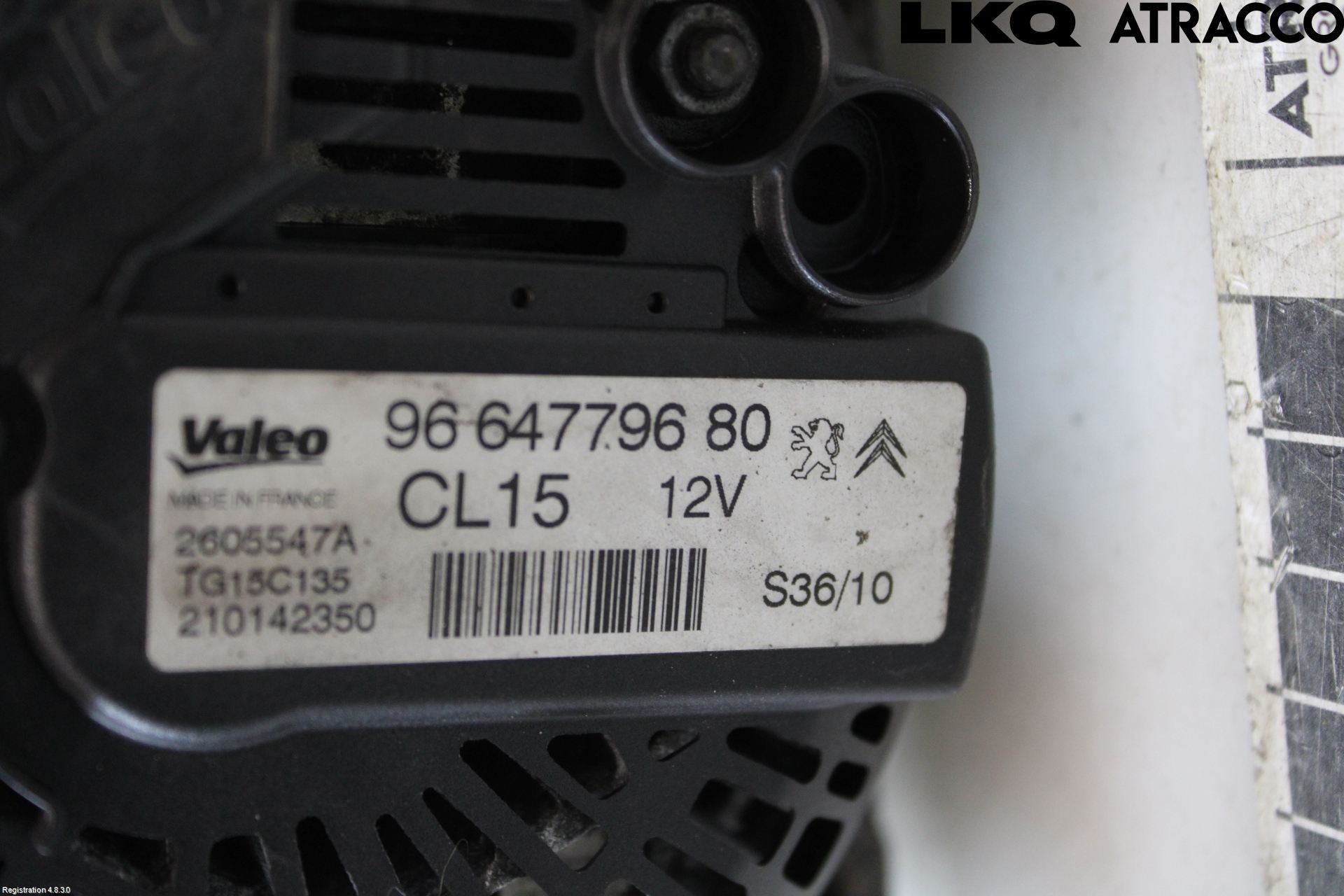 Citroen C5 08-17 Generator