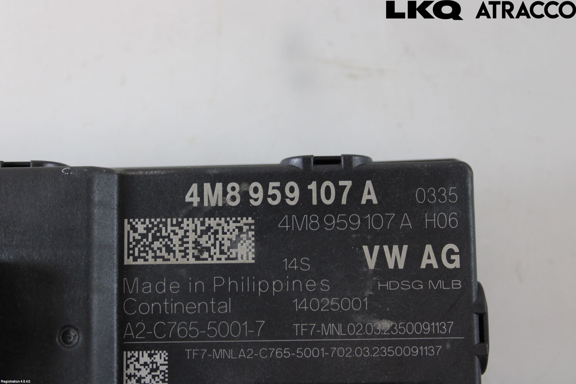 Audi A4/S4 B9 20- Styrenhet Baklucka