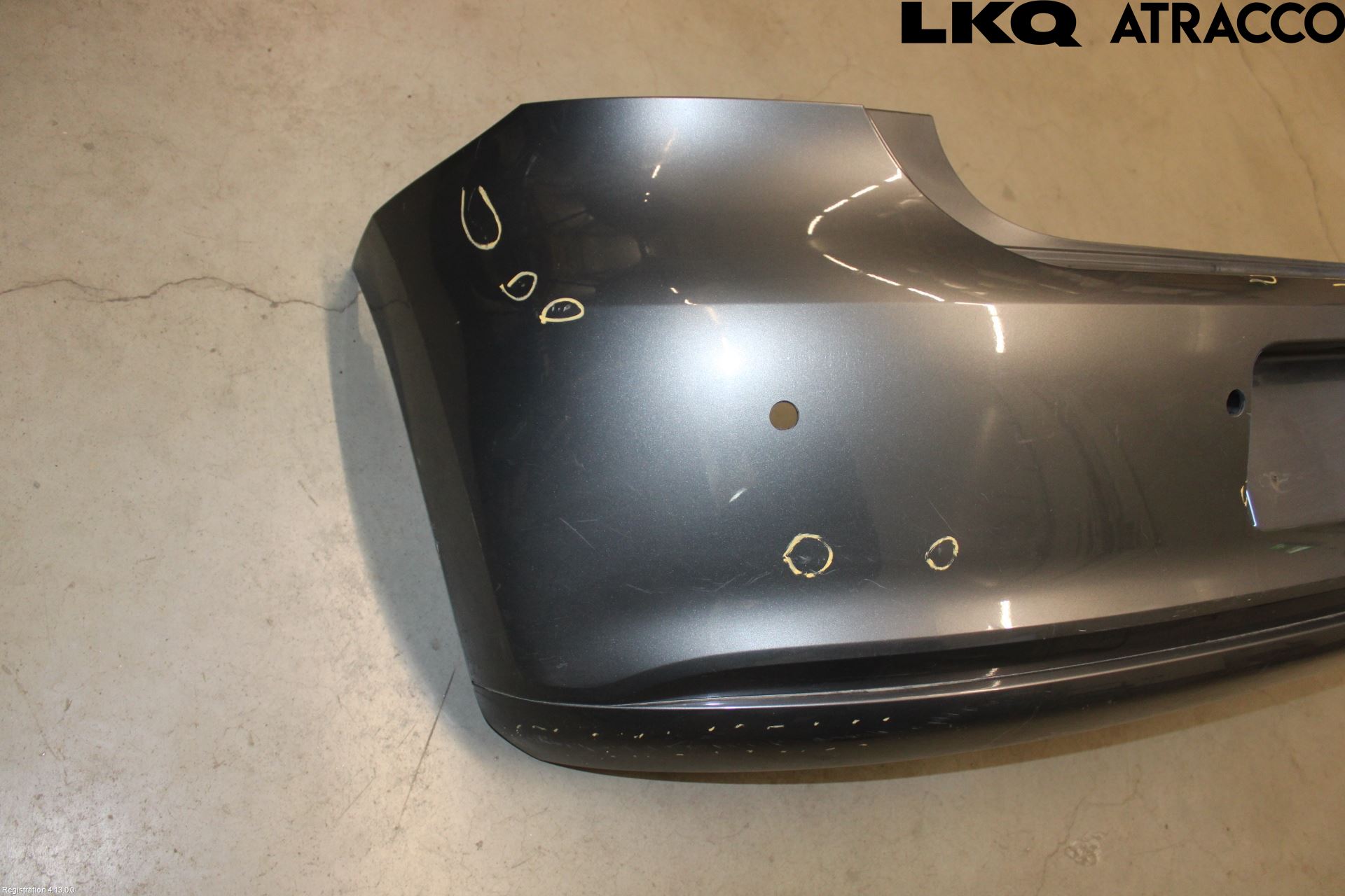 Volkswagen VW POLO 10-17 Stötfångare Bak