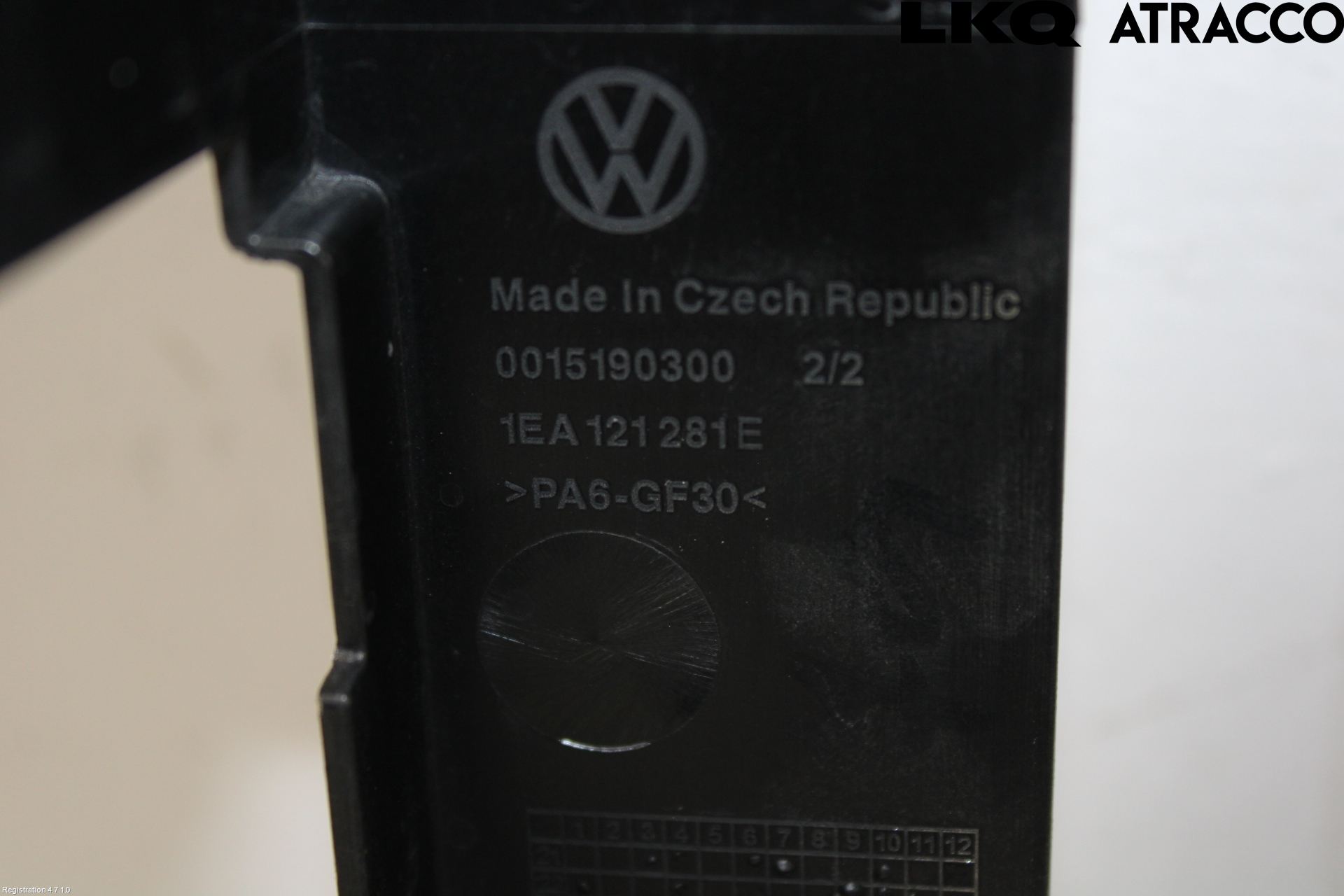 Volkswagen VW ID.3 21- Deflektor Plåt-Plast Kylning