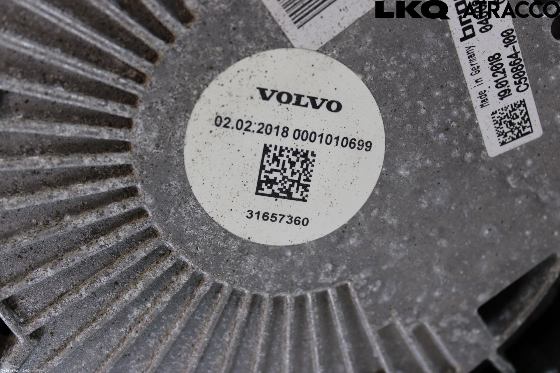 Volvo V90 17->> Kylfläkt El