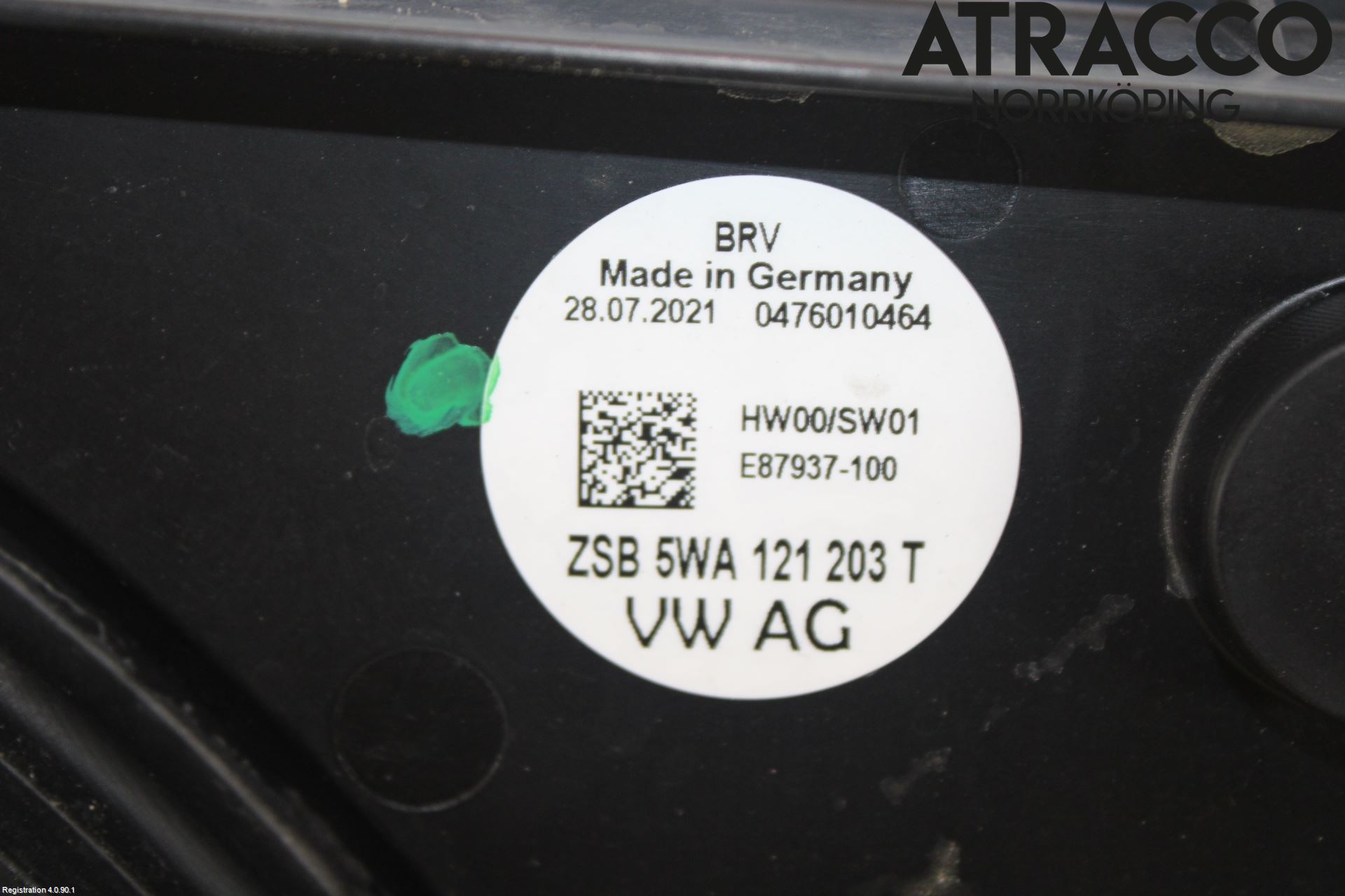 Volkswagen VW TIGUAN 16-24 Kylfläkt El
