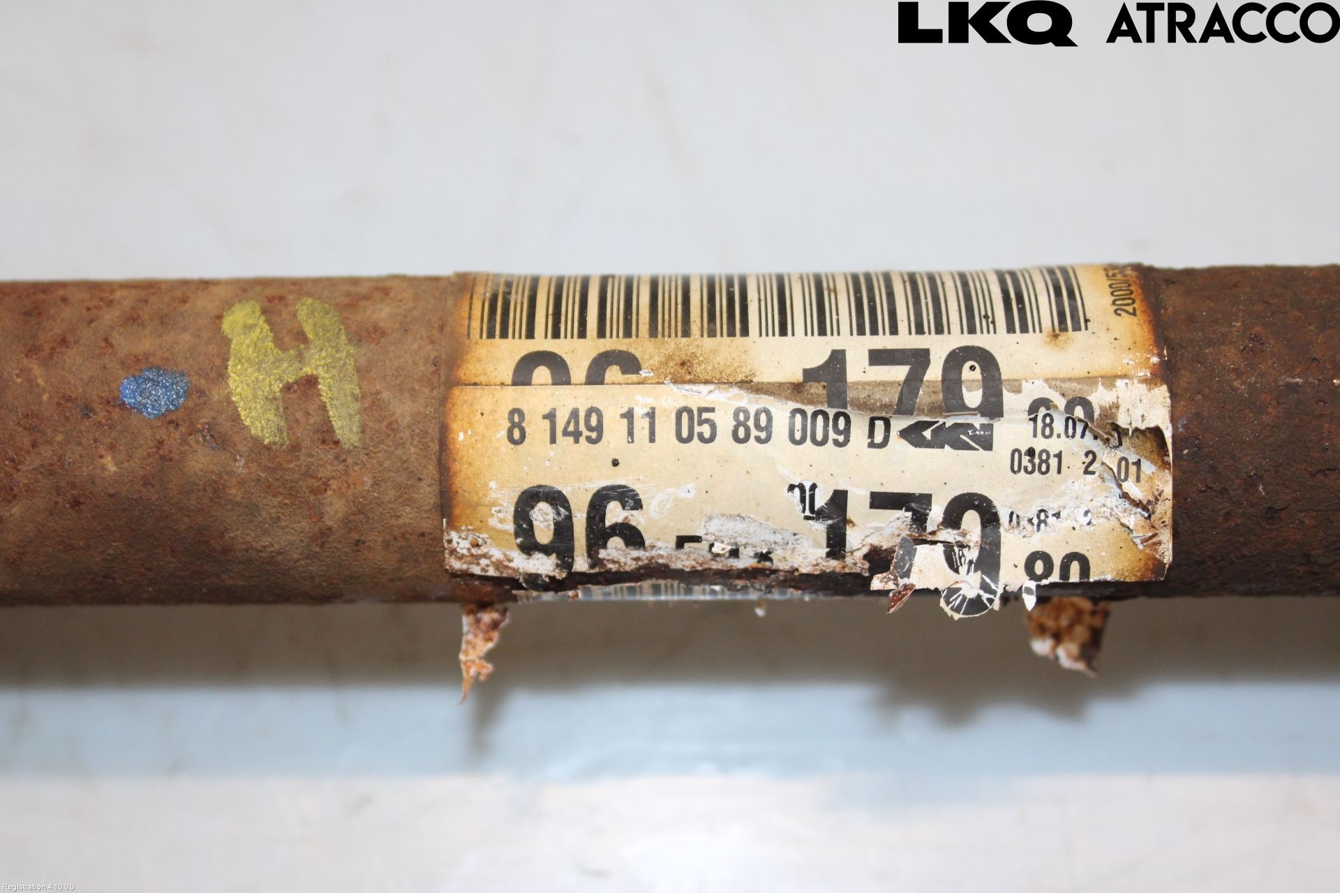 Peugeot 207 Drivaxel Fram Höger