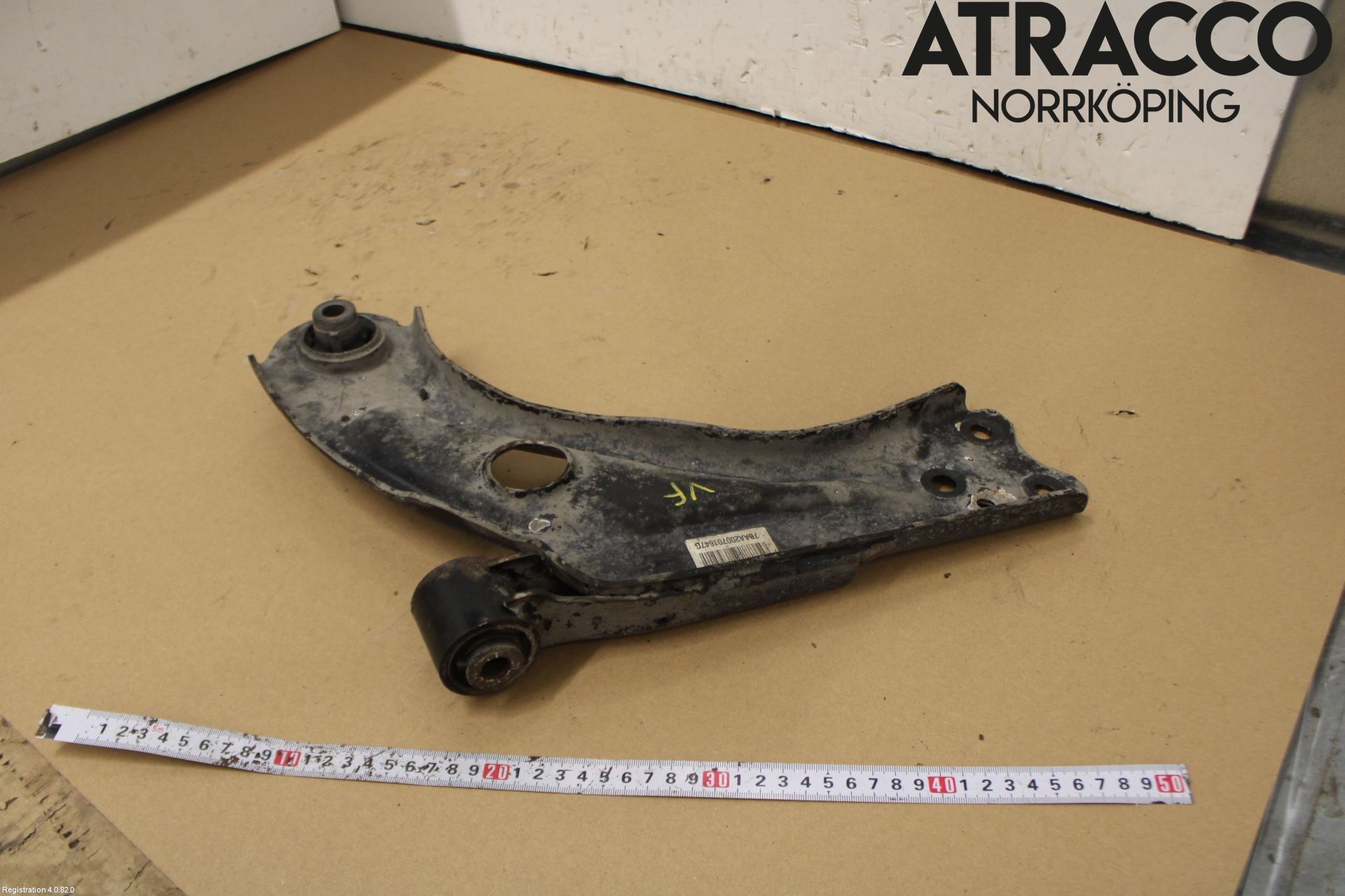 Citroen C4 GRAND PICASSO 14-18 Bärarm Fram Undre Vä