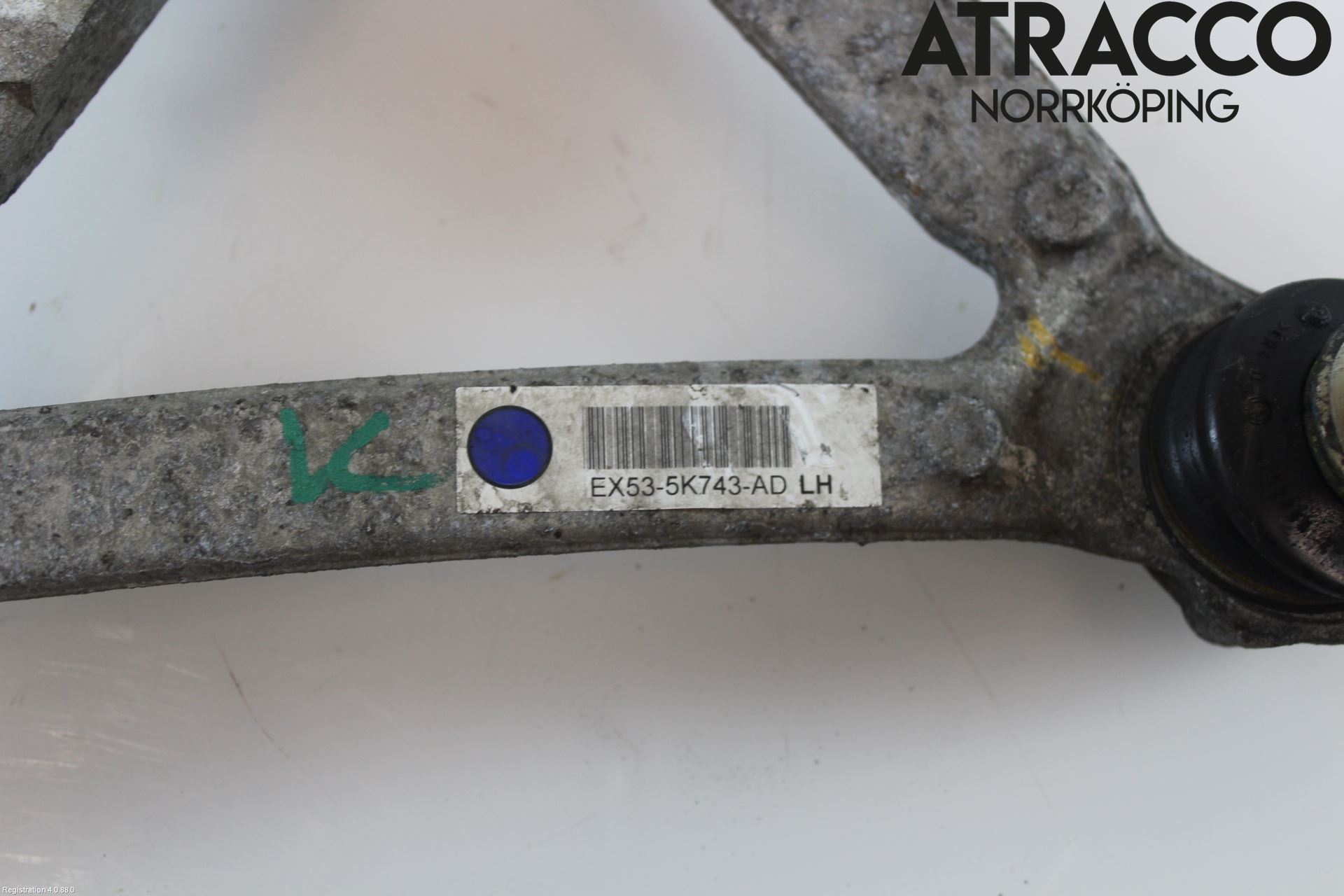 Jaguar F-TYPE Bärarm Bak Övre Vänster