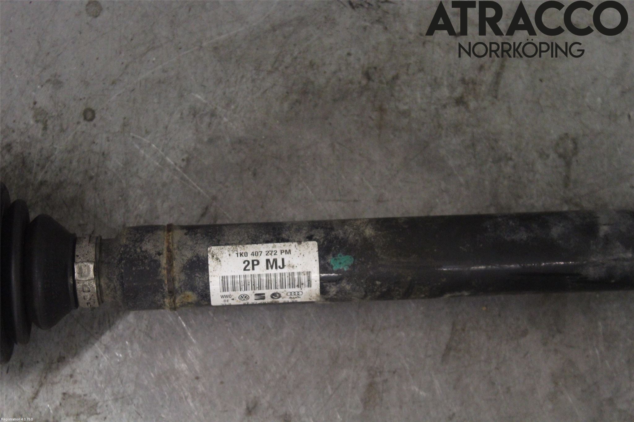 Skoda OCTAVIA (1Z) 05-13 Drivaxel Fram Höger