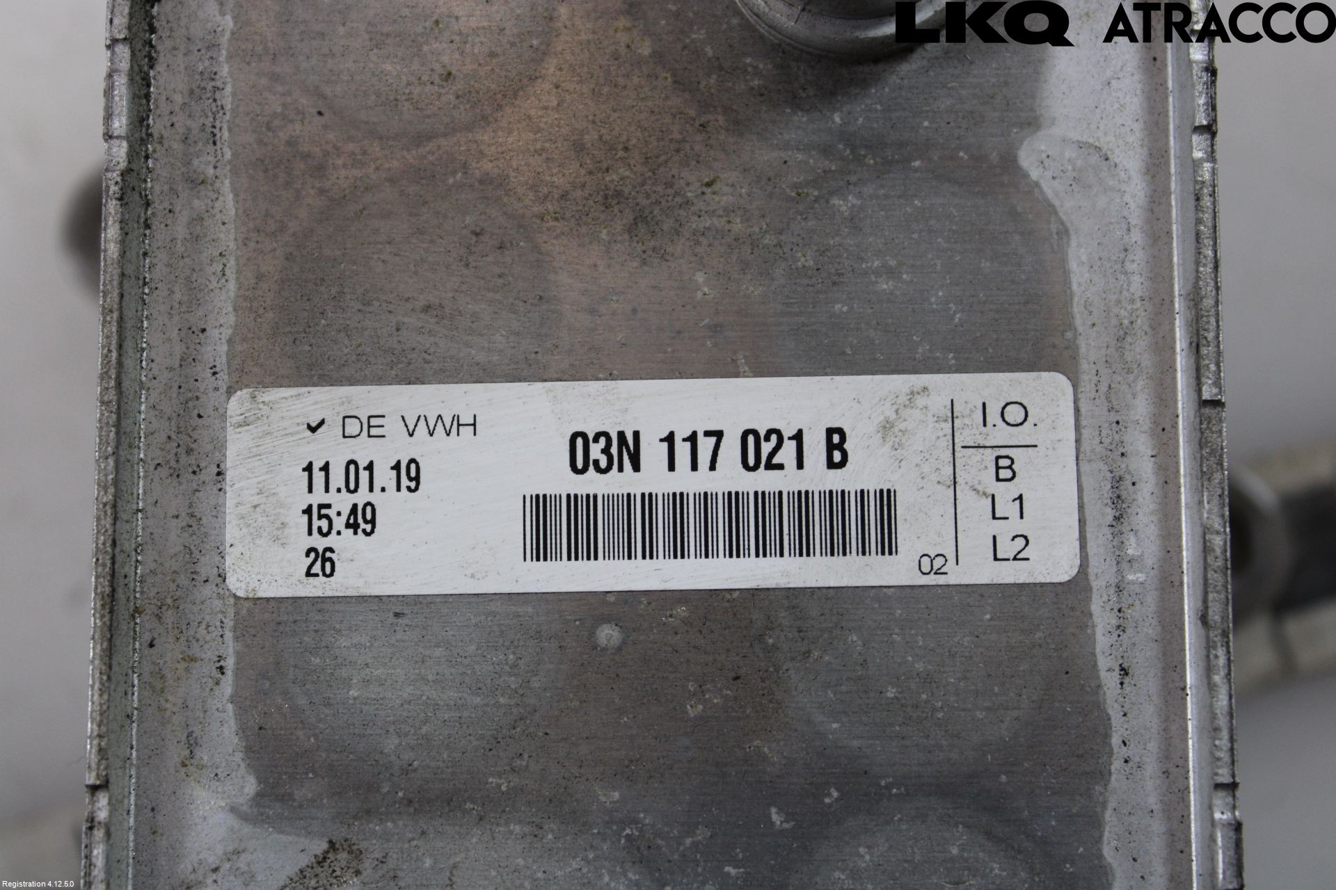 Audi A4/S4 B9 16-19 Oljekylare Automat