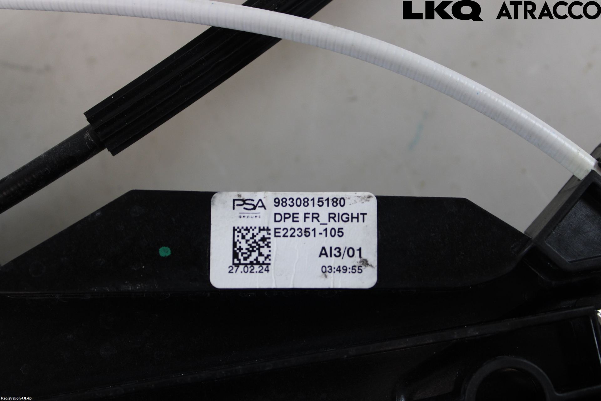 Opel ASTRA L 22- Fönsterhiss El Kompl