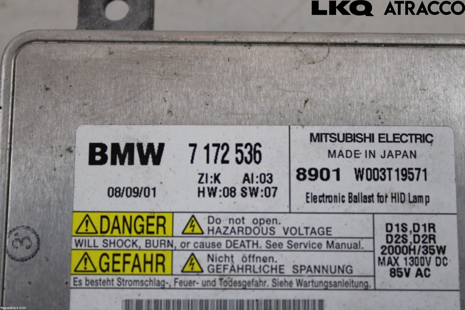 BMW 3 E90/91 SED/TOU 05-12 Styrenhet Strålkastare