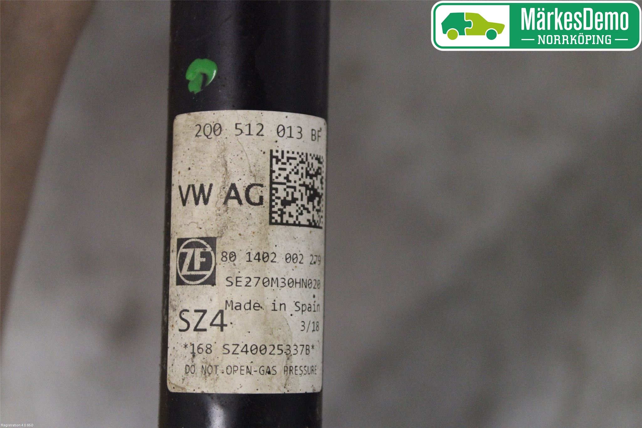 Seat IBIZA V 17-20 Stötdämpare Bak