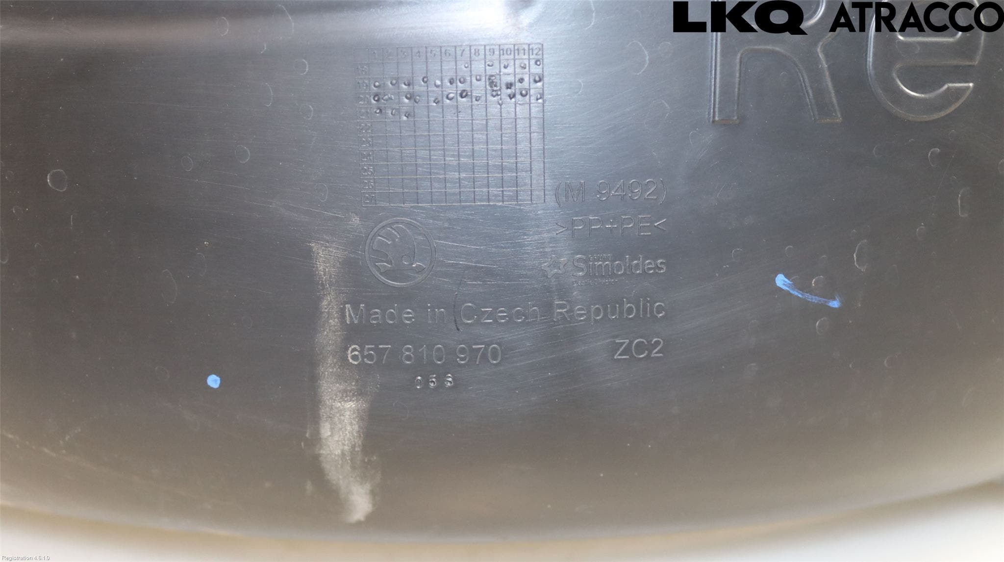 Skoda SCALA 19- Skärm Inner