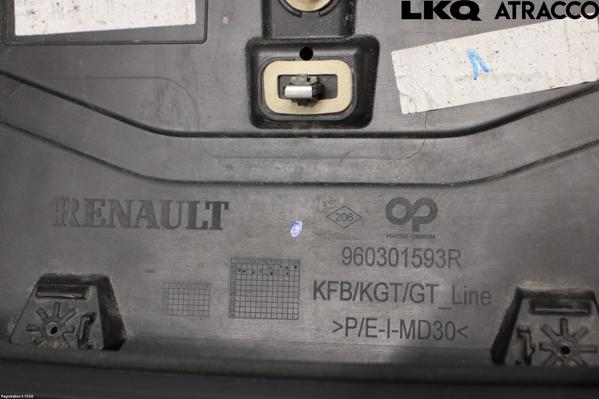 Renault MEGANE IV 16-23 Spoiler Baklucka