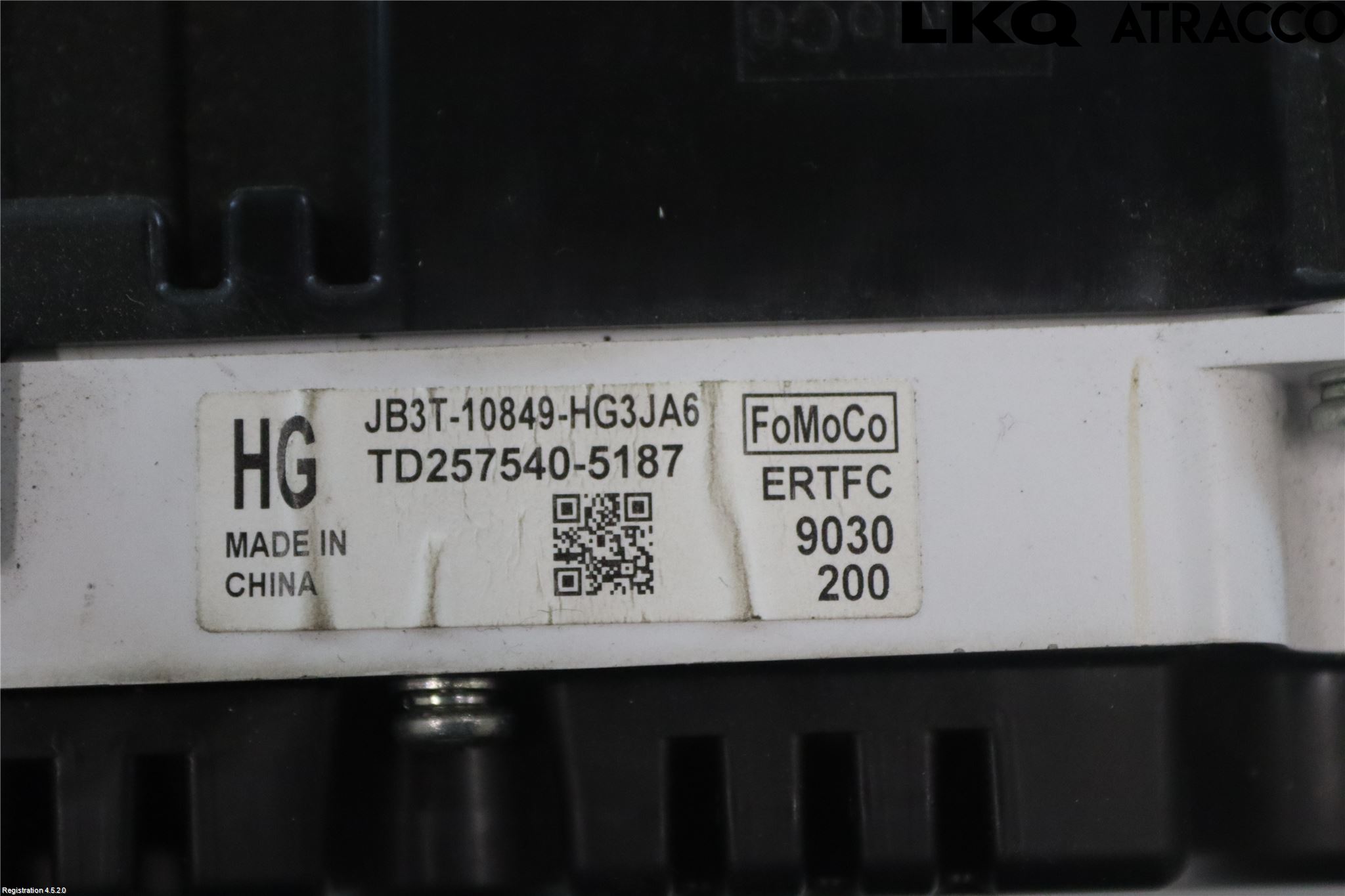 Ford RANGER EU 12-23 Instrument Komb