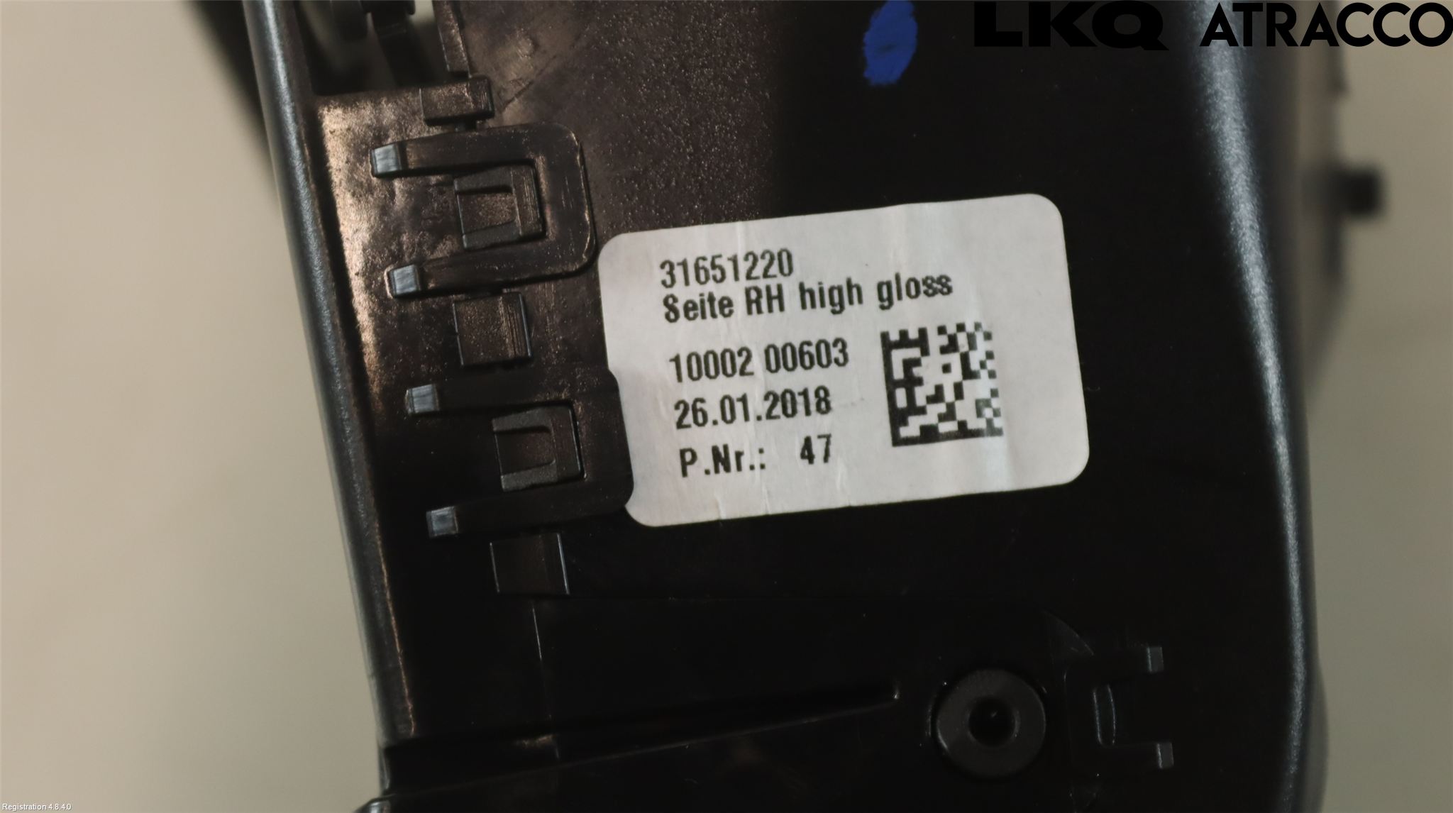 Volvo V90 17->> Defrosterkanal-Munstycke