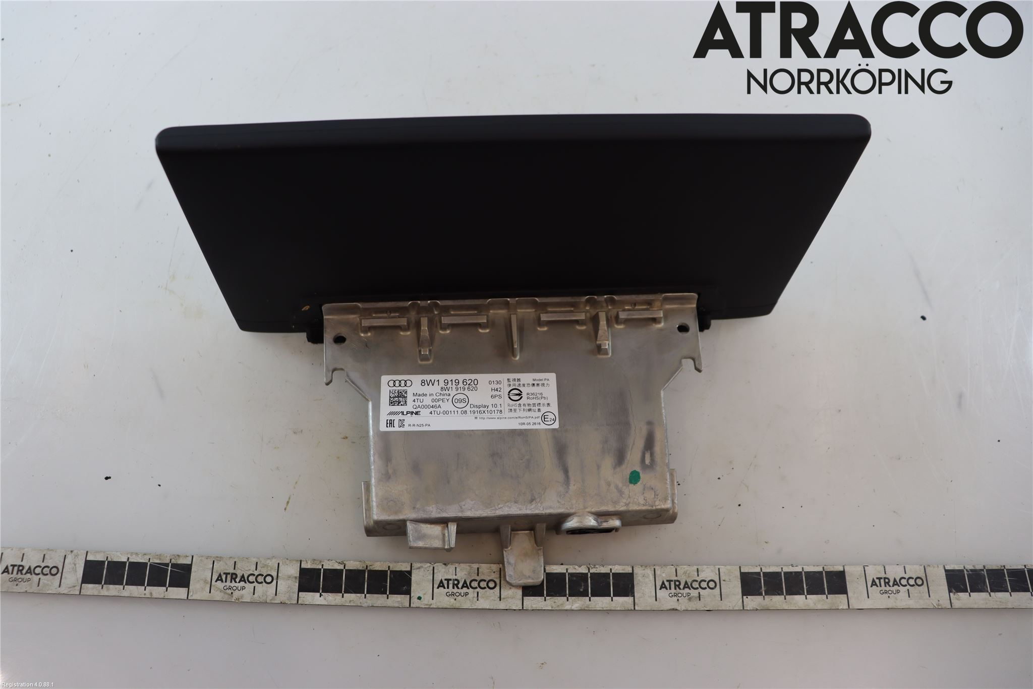 Audi A4/S4 B9 20- Bildskärm