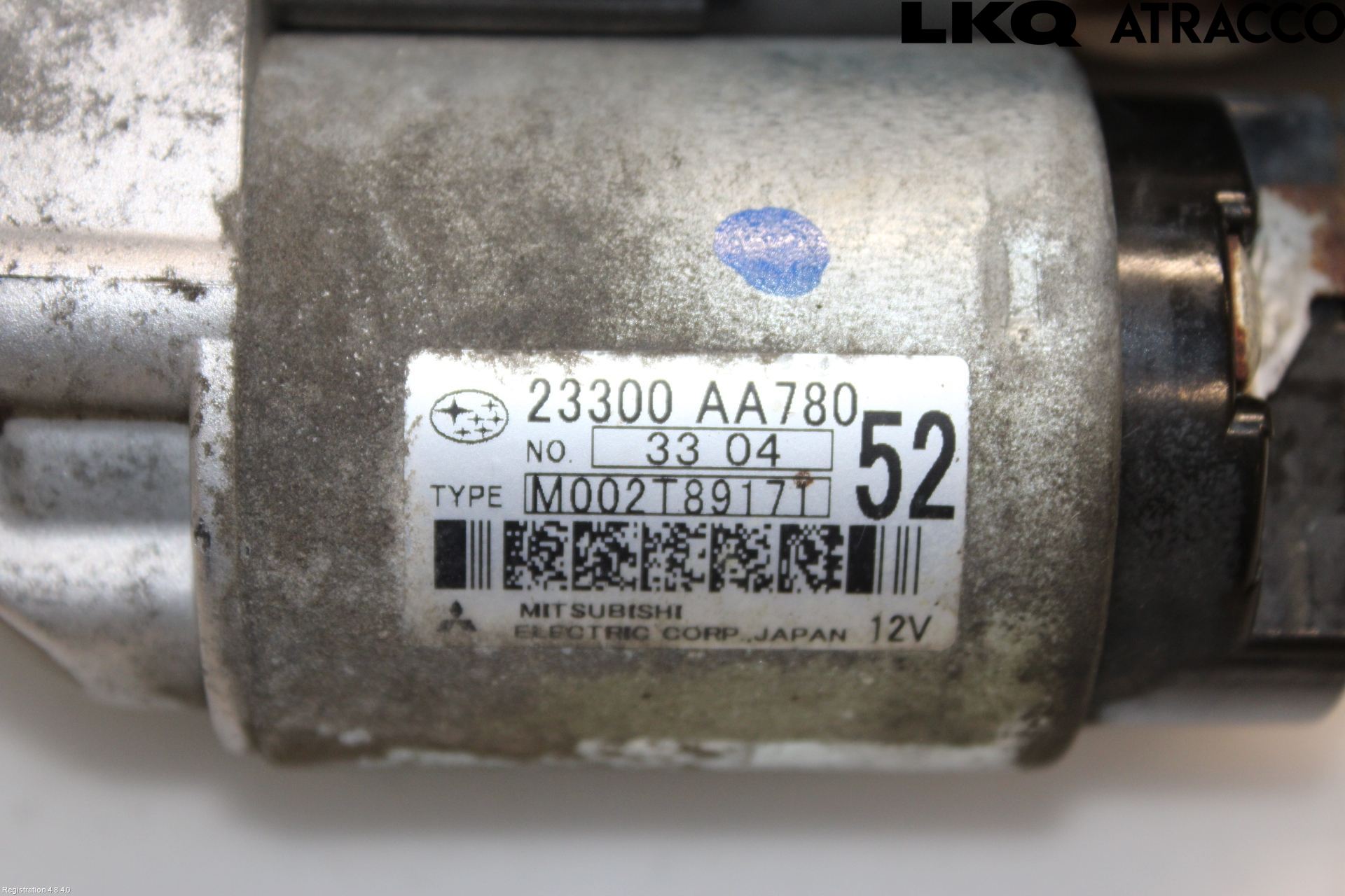 Subaru LEGACY 10-14 Startmotor Diesel